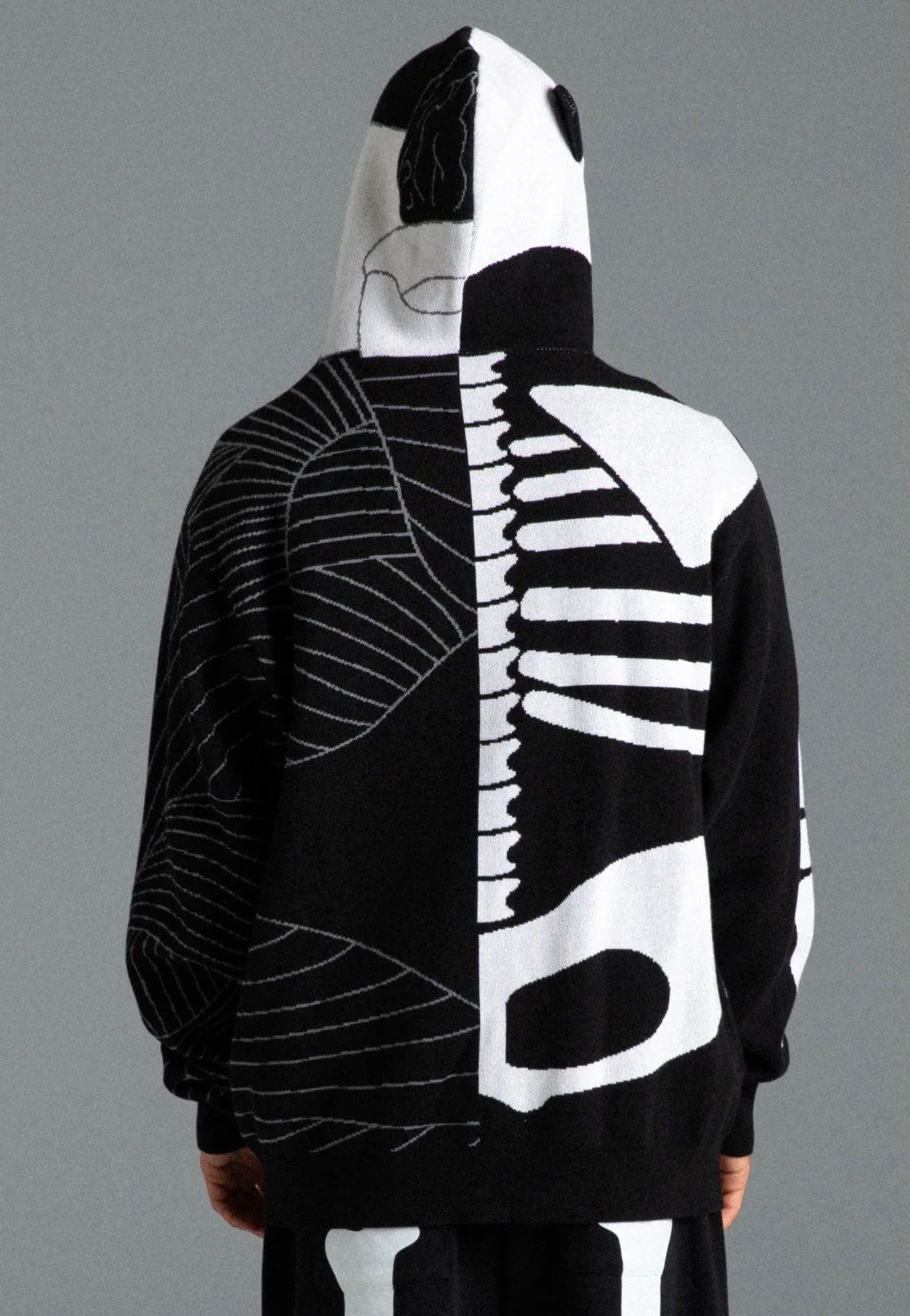 RIPNDIP - Skelly Nerm Black/White - Zipper | Men-Image