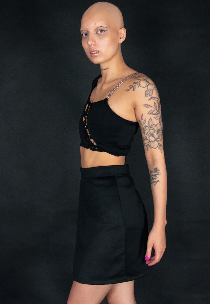 InternetXDoll - Clio Black - Skirt | Women-Image