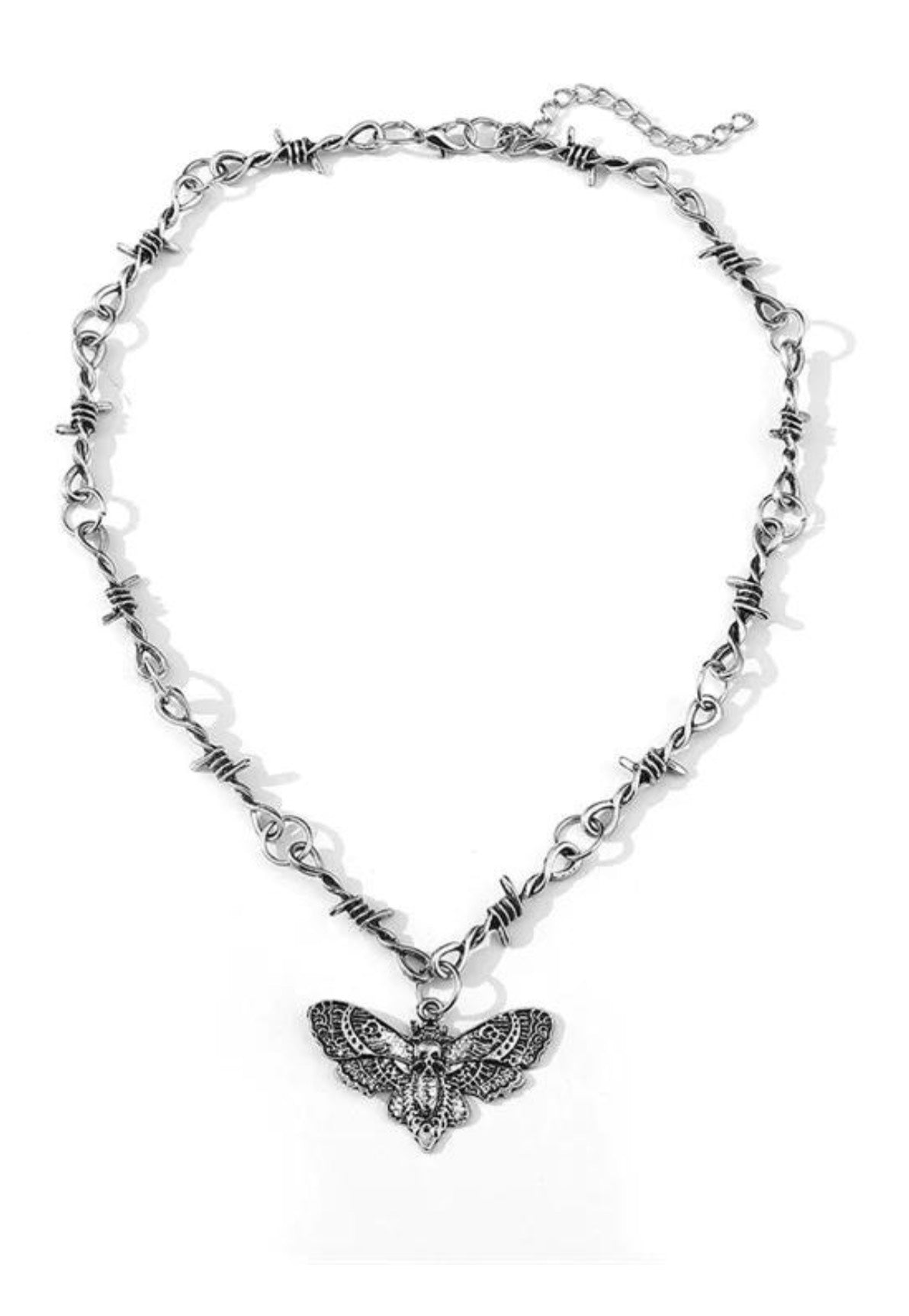 Easure - Skull Moth - Necklace | Neutral-Image