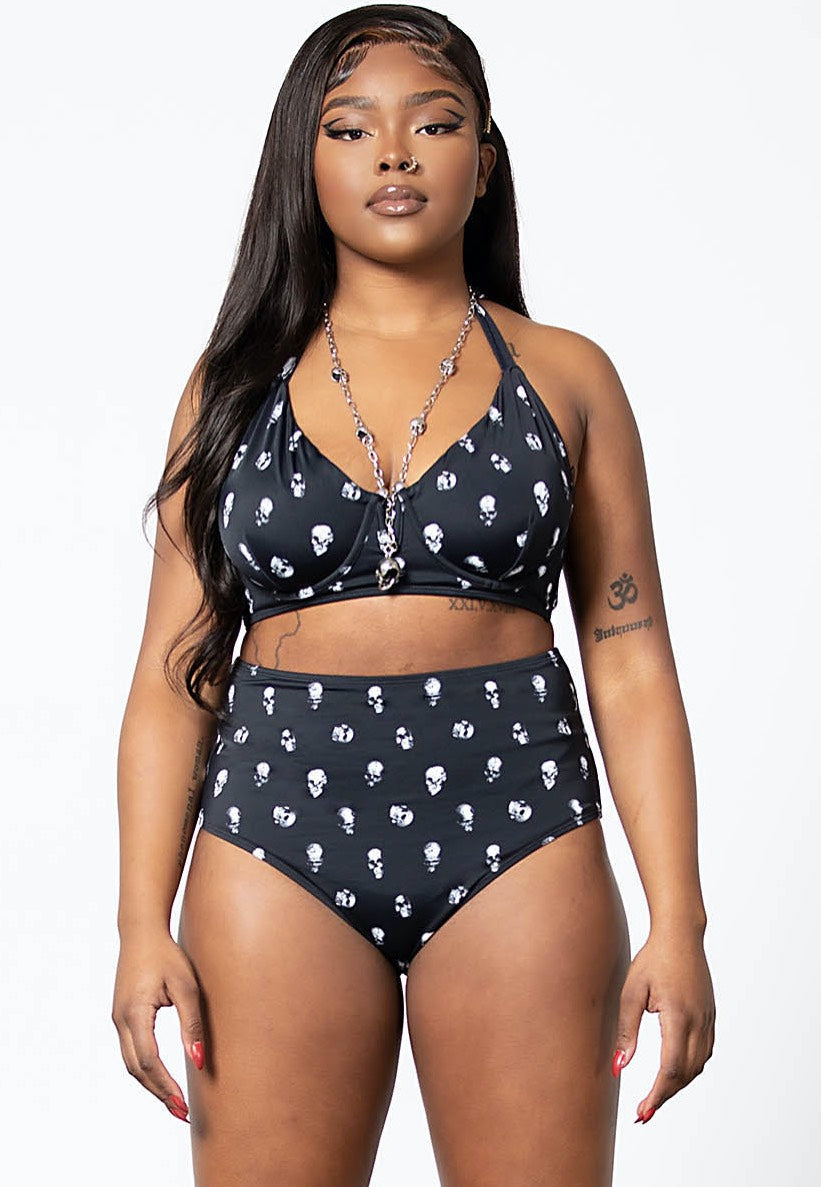 Killstar - Skulls 2 Piece Black - Bikini | Women-Image