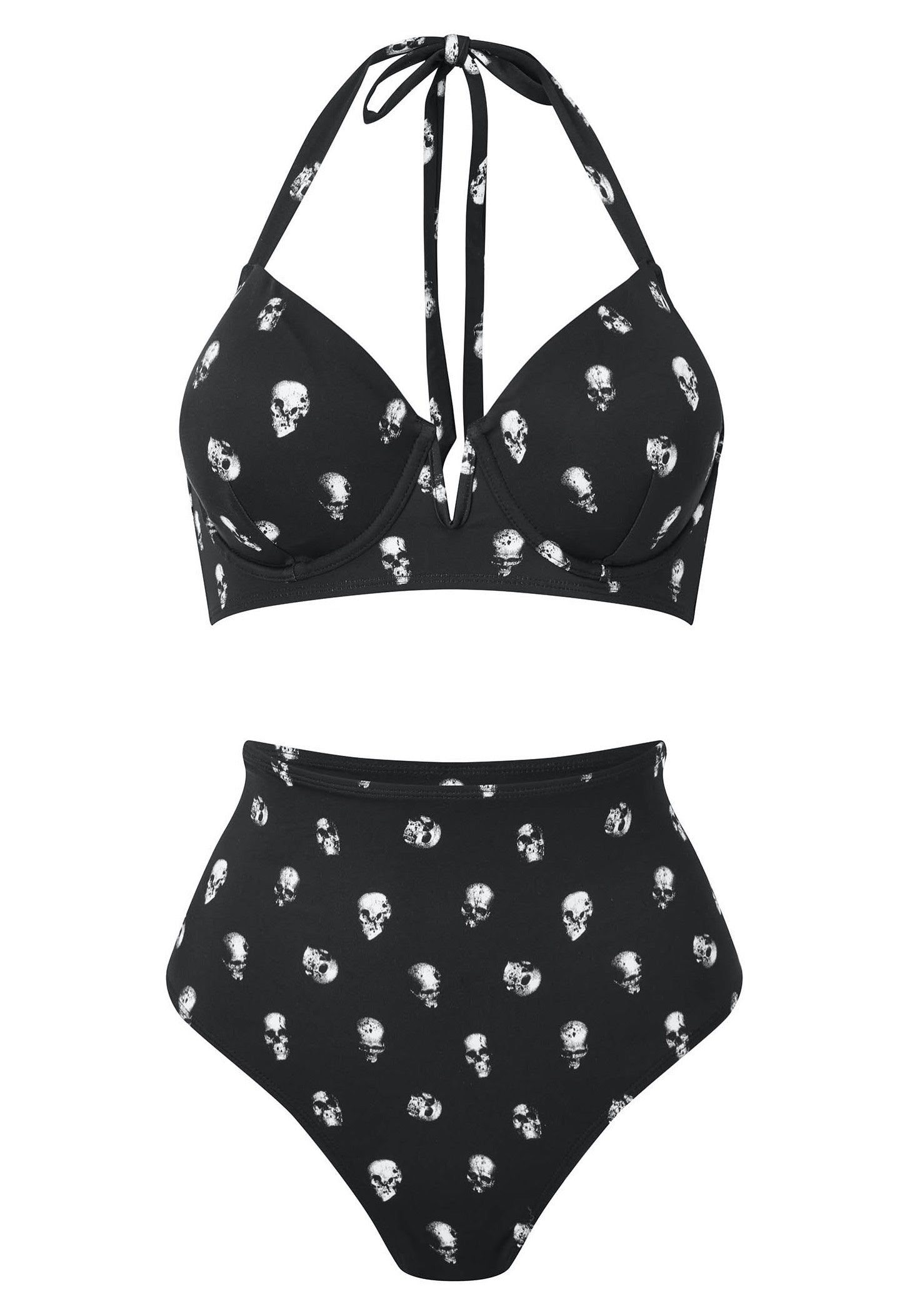 Killstar - Skulls 2 Piece Black - Bikini | Women-Image