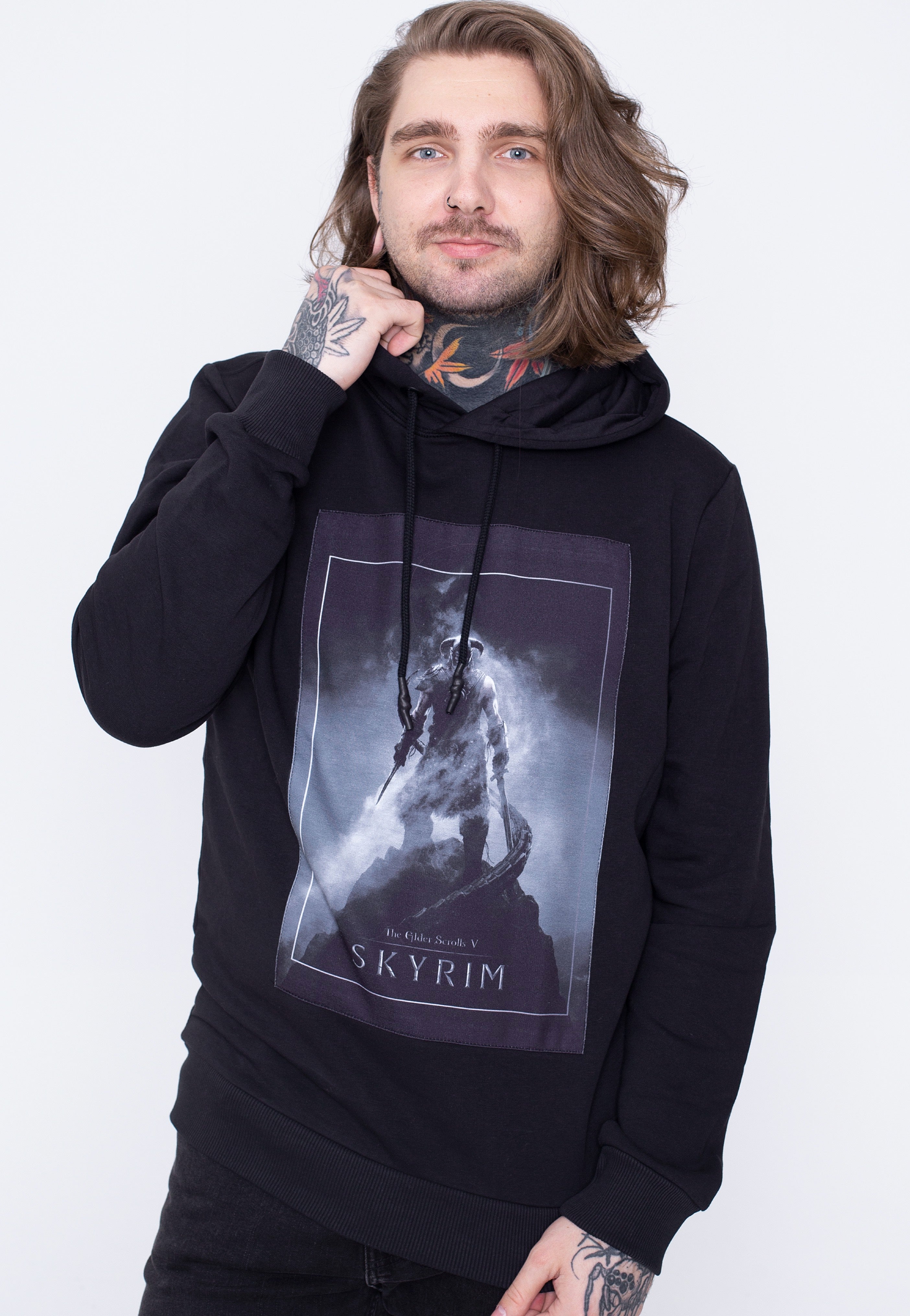 Skyrim - Dust Backprint - Hoodie | Men-Image