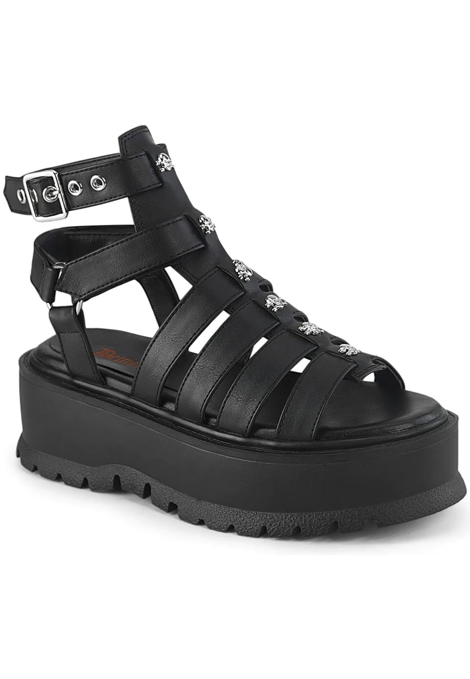 DemoniaCult - Slacker 18 Black - Girl Sandals | Women-Image