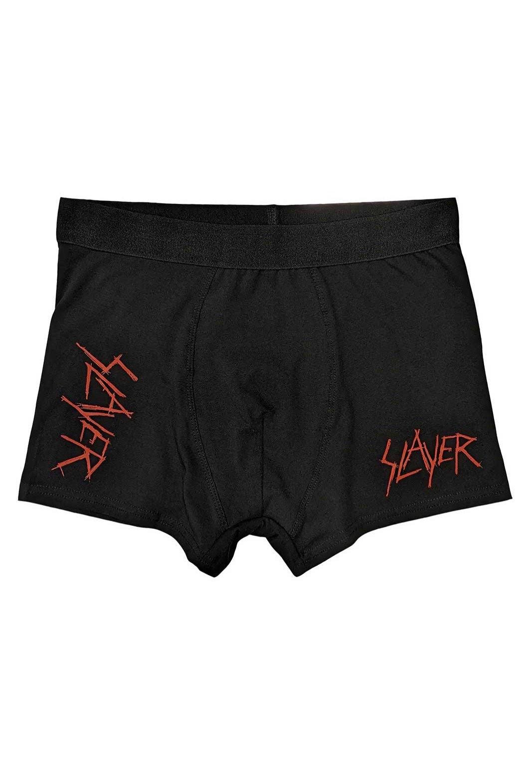 Slayer - Scratchy Logo - Boxershorts | Men-Image