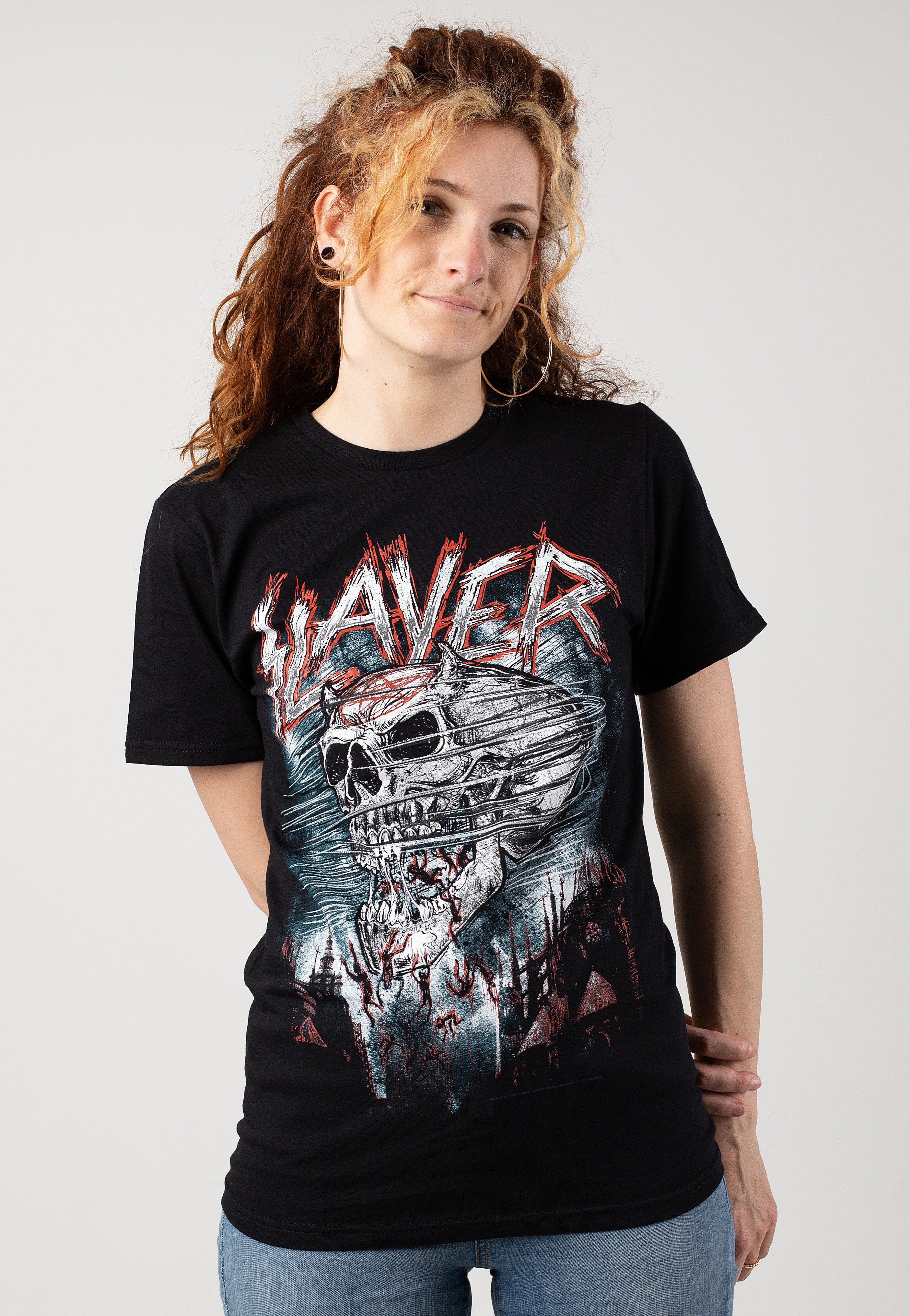 Slayer - Demon Storm - T-Shirt | Women-Image