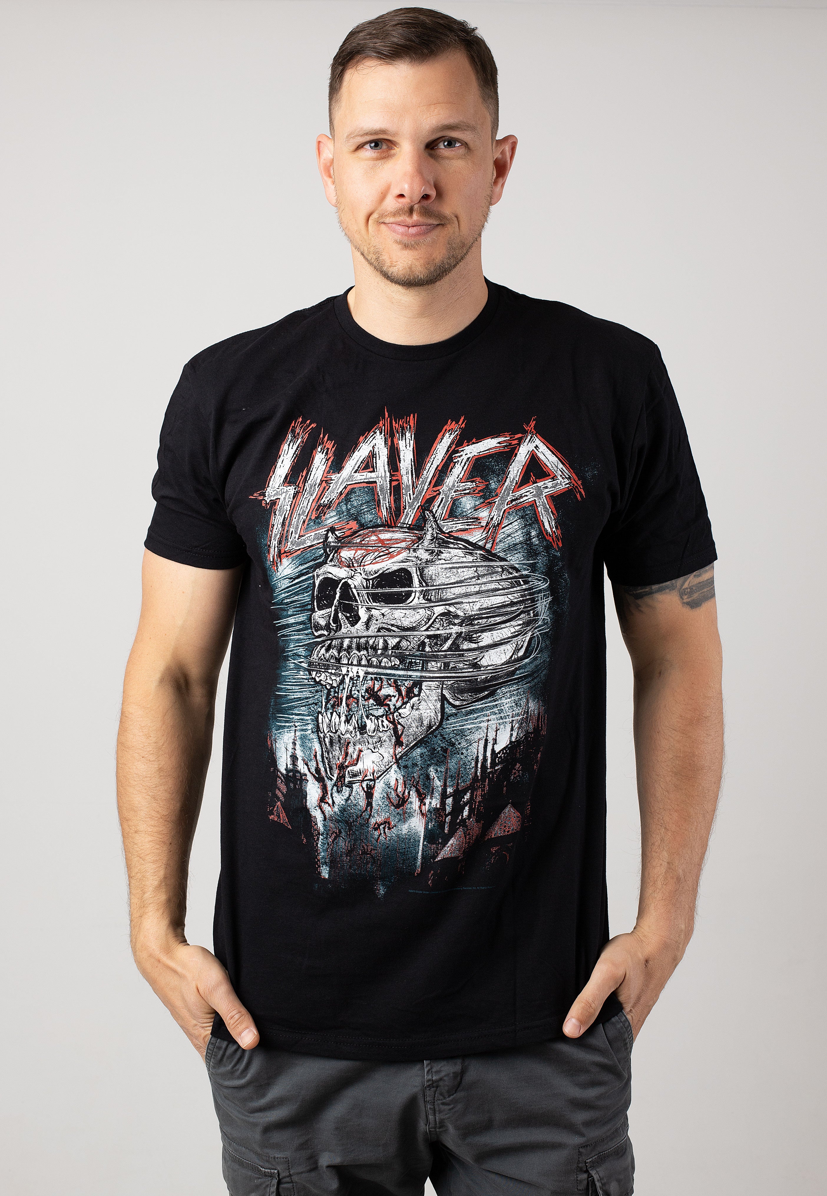 Slayer - Demon Storm - T-Shirt | Men-Image