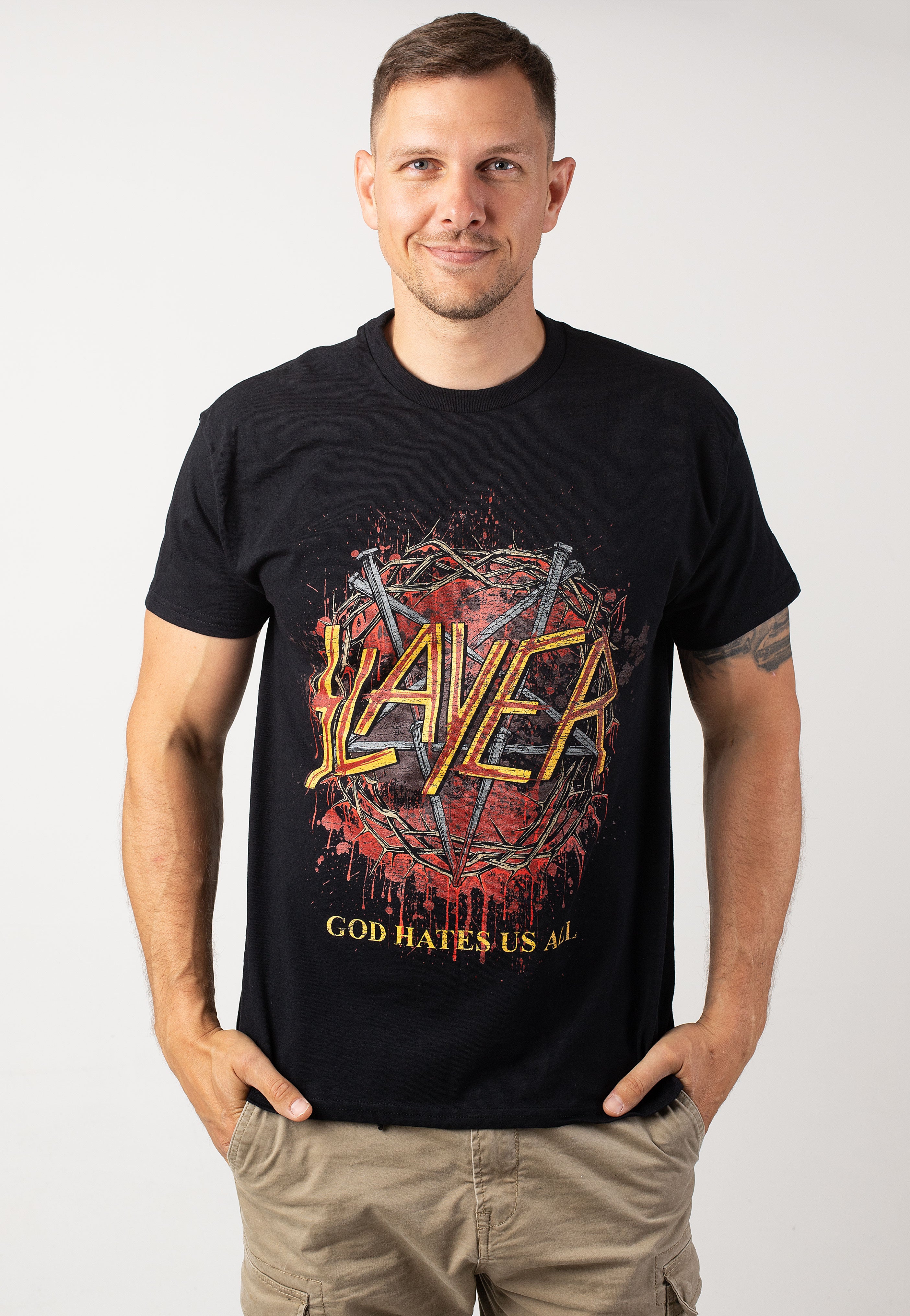 Slayer - God Hates Us All - T-Shirt | Men-Image