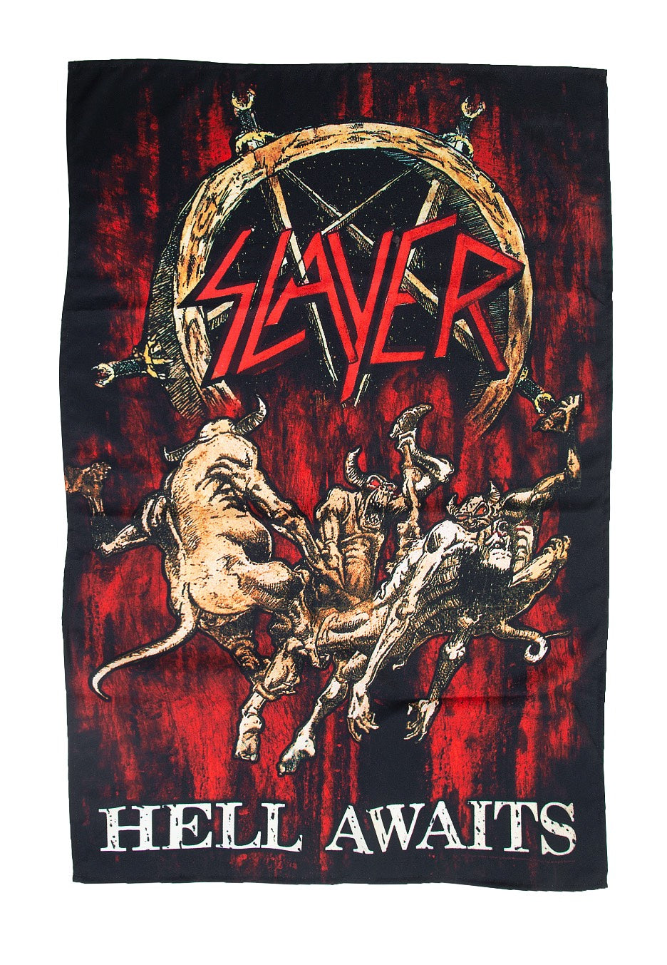 Slayer - Hell Awaits - Flag | Neutral-Image