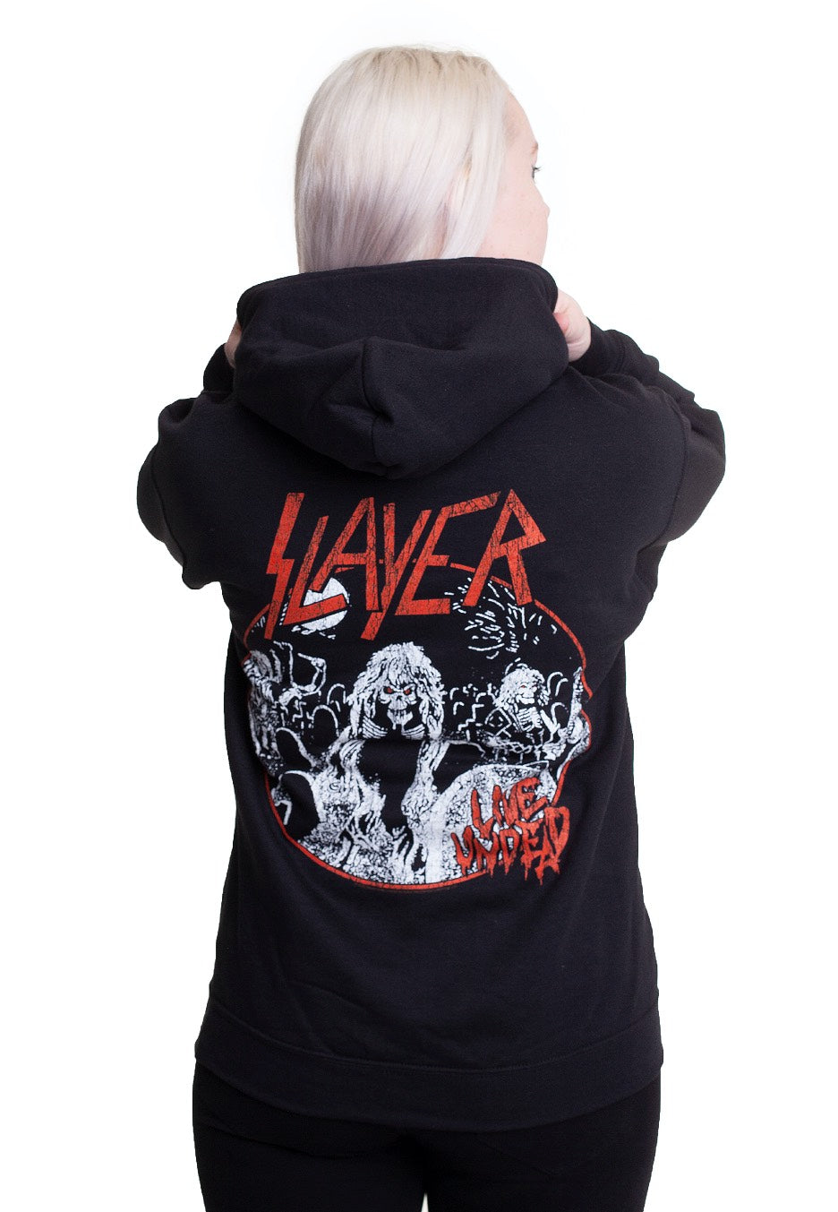 Slayer - Live Undead - Hoodie | Women-Image