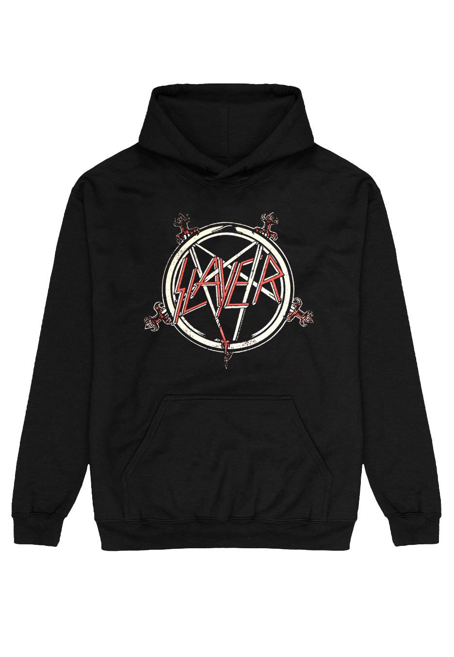 Slayer - Pentagram - Hoodie | Neutral-Image