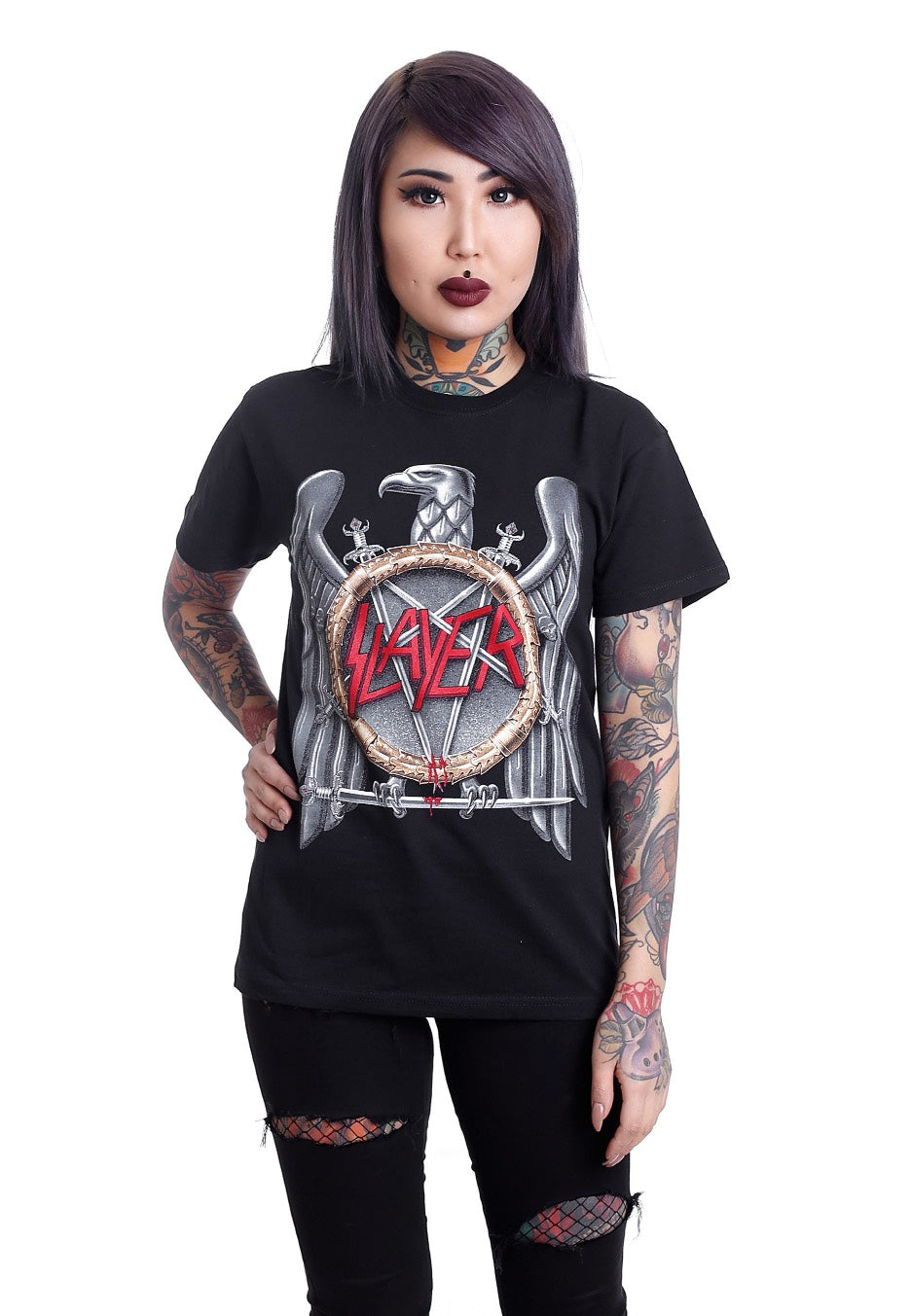 Slayer - Silver Eagle - T-Shirt | Women-Image