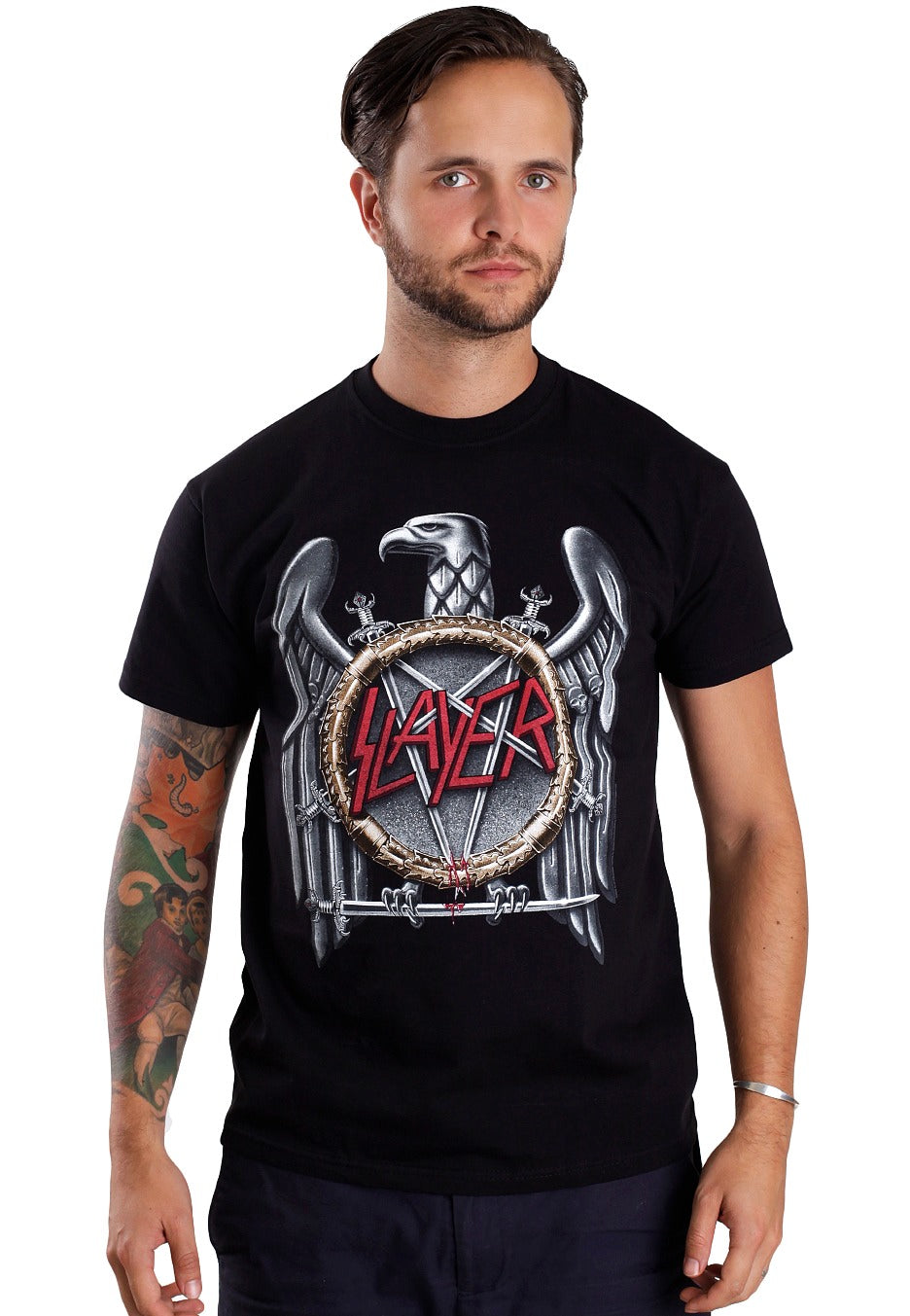 Slayer - Silver Eagle - T-Shirt | Men-Image