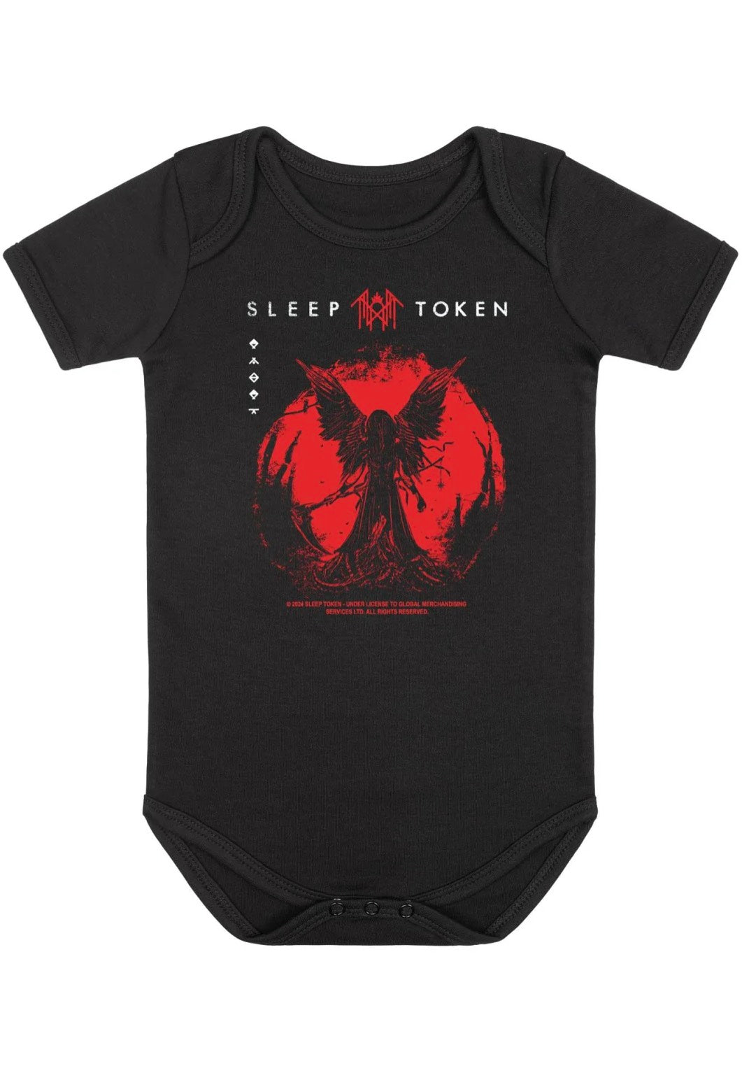 Sleep Token - Red Reaper Angel Babygrow - Bodysuit | Men-Image