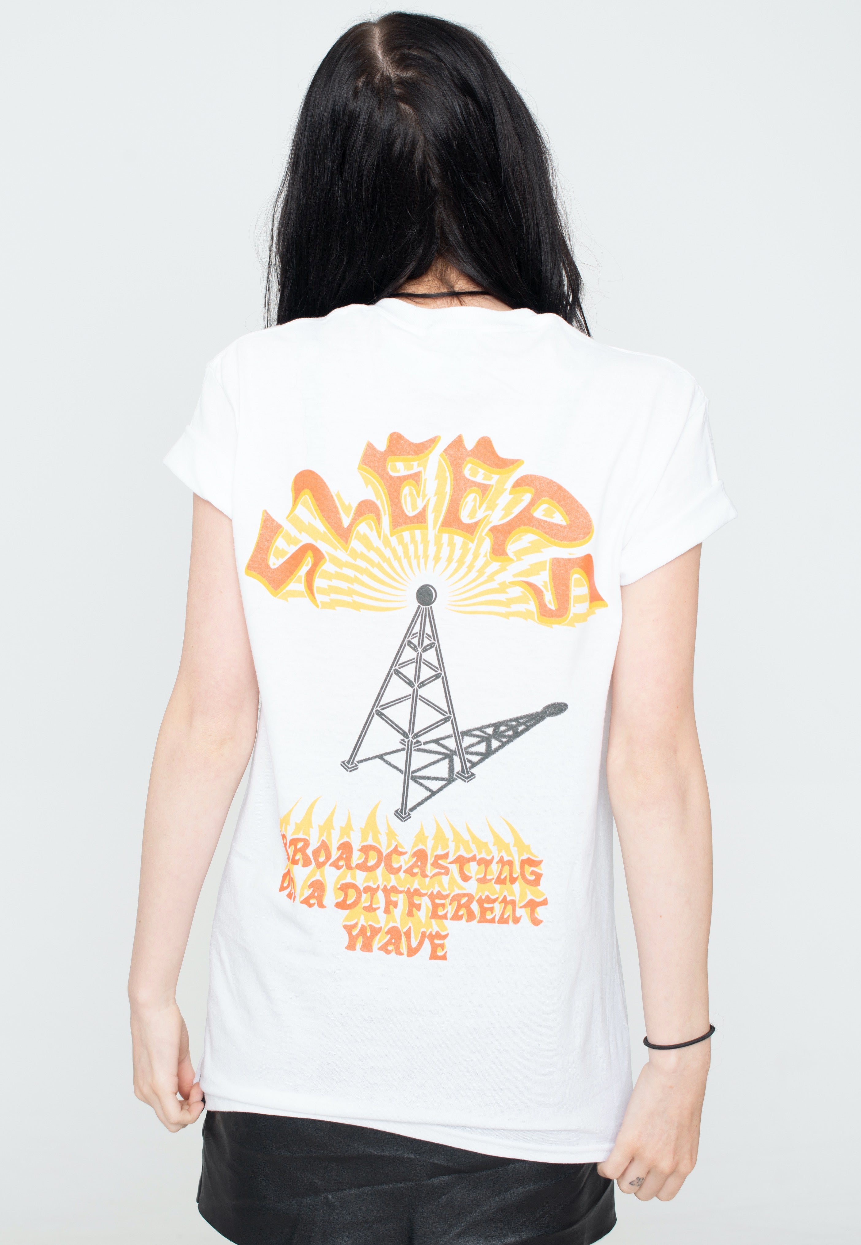 While She Sleeps - Broadcast White - T-Shirt | Women-Image