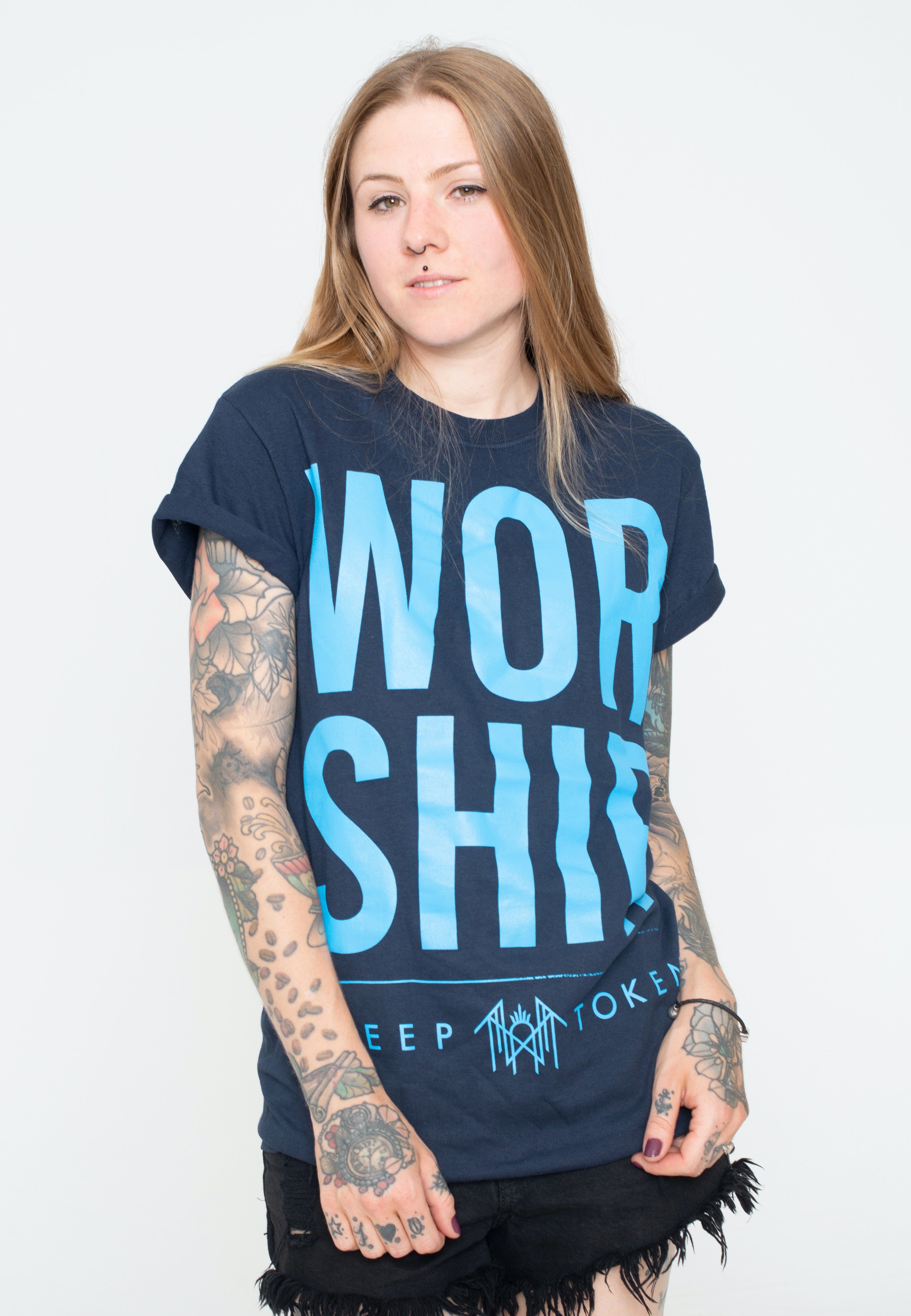 Sleep Token - Worship Navy - T-Shirt | Women-Image