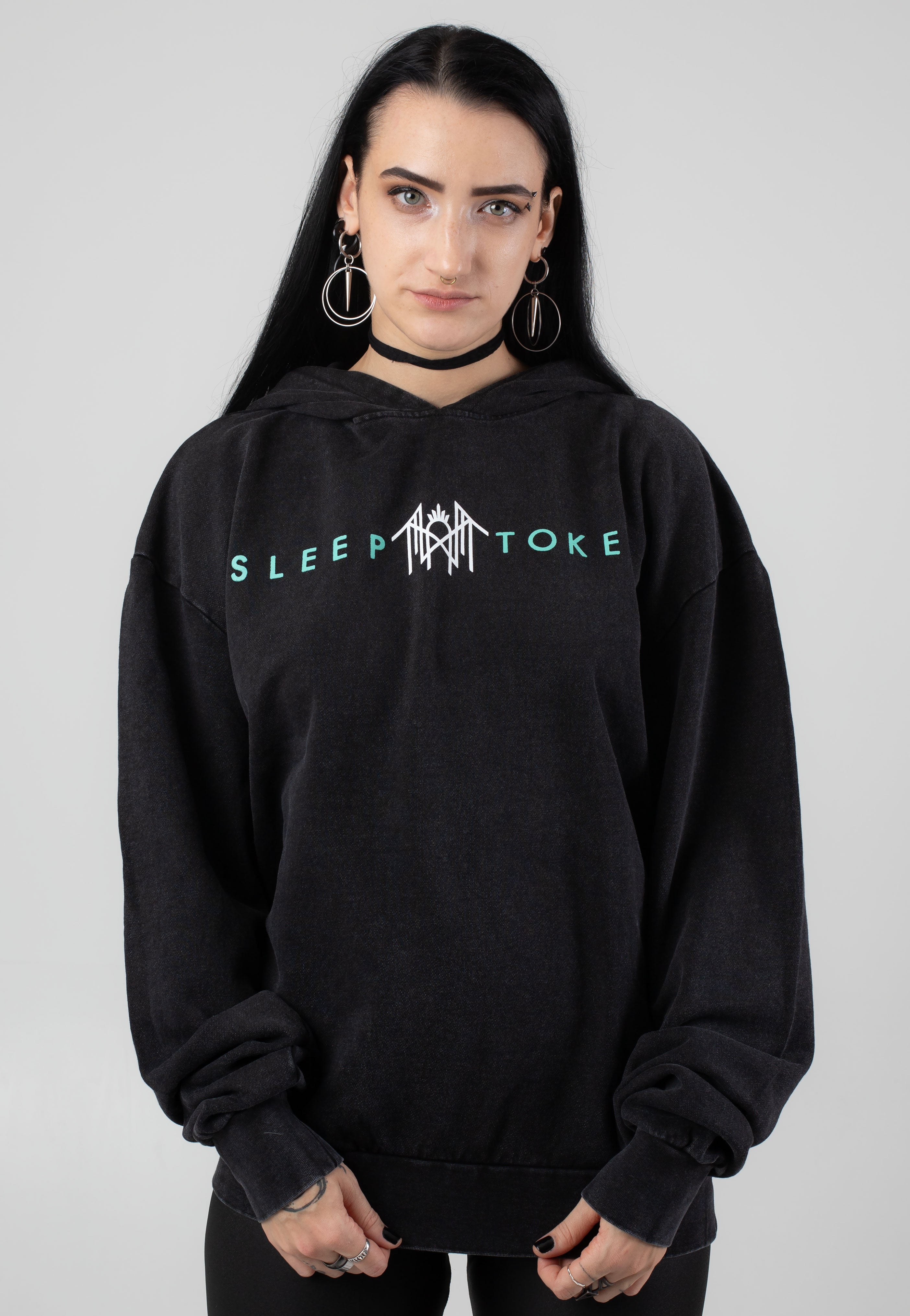 Sleep Token - Ascensionism Acid Washed - Hoodie | Women-Image