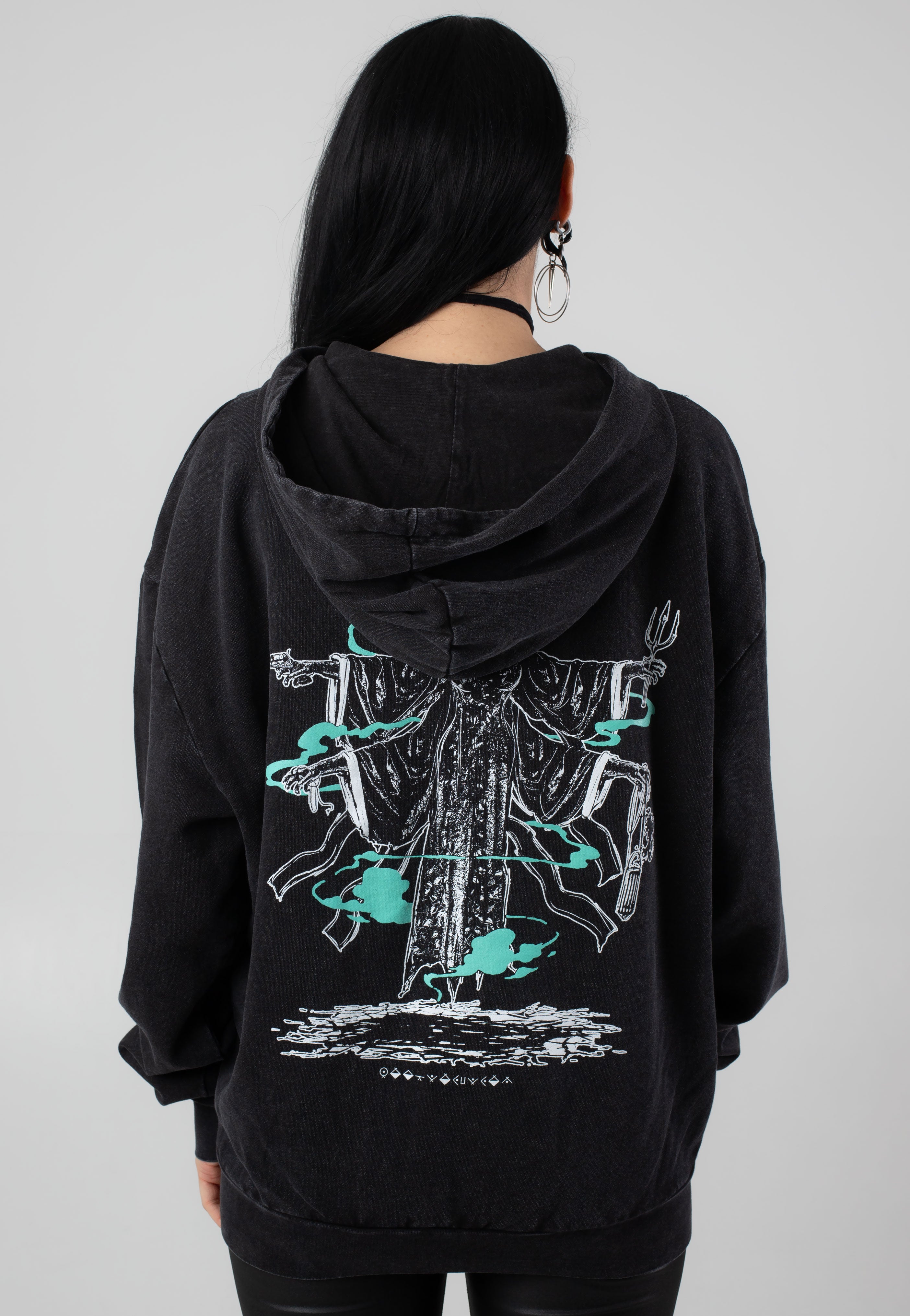 Sleep Token - Ascensionism Acid Washed - Hoodie | Women-Image