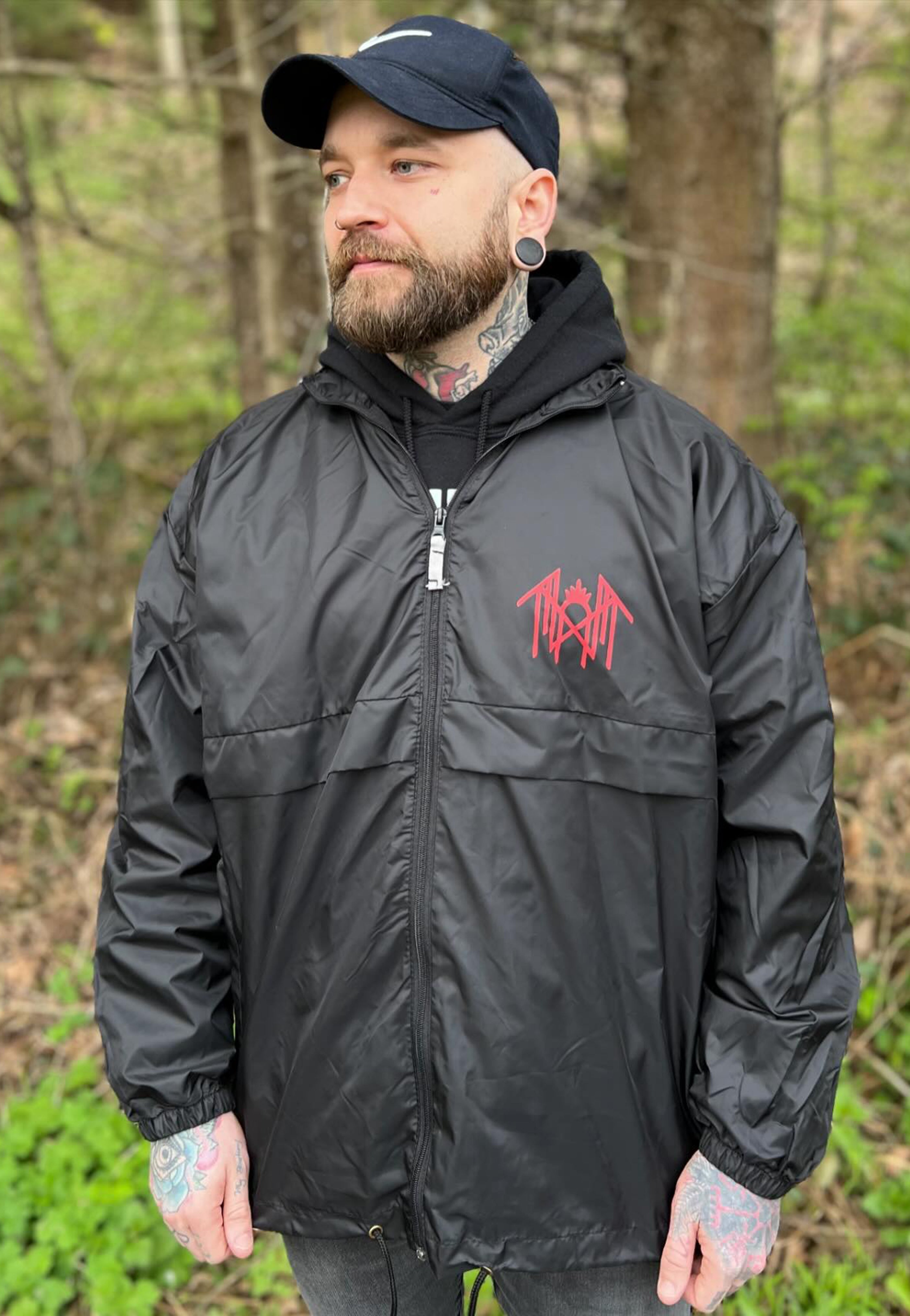 Sleep Token - Red Emblem - Windbreaker | Men-Image