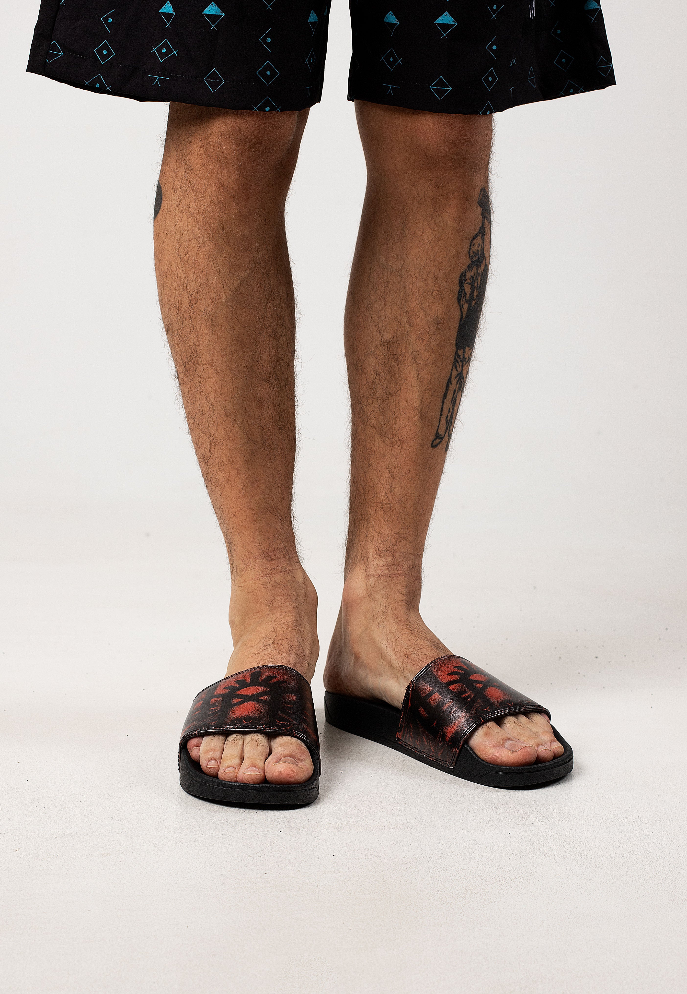 Sleep Token - Black Heart - Sandals | Men-Image