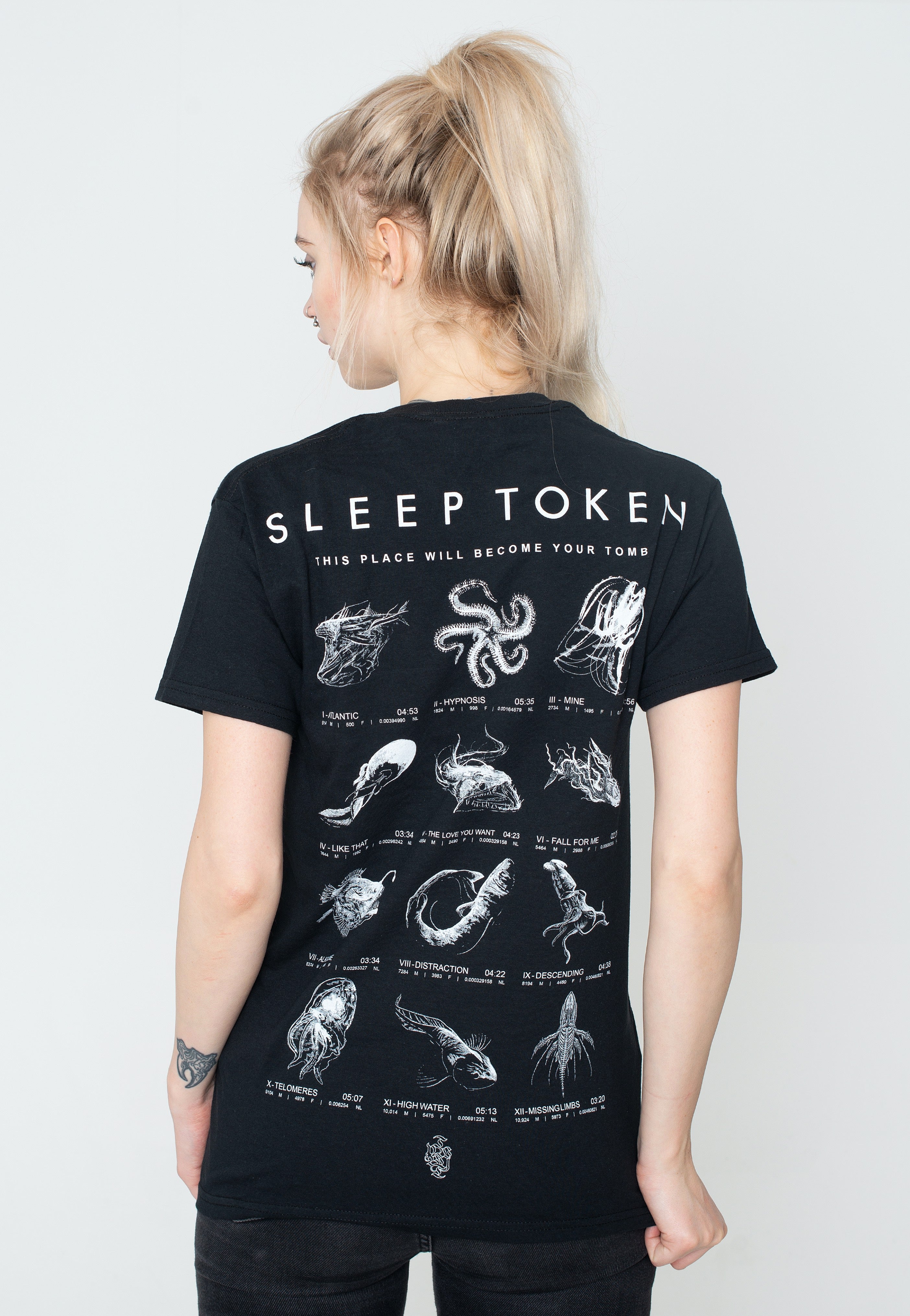 Sleep Token - Depth Chart - T-Shirt | Women-Image