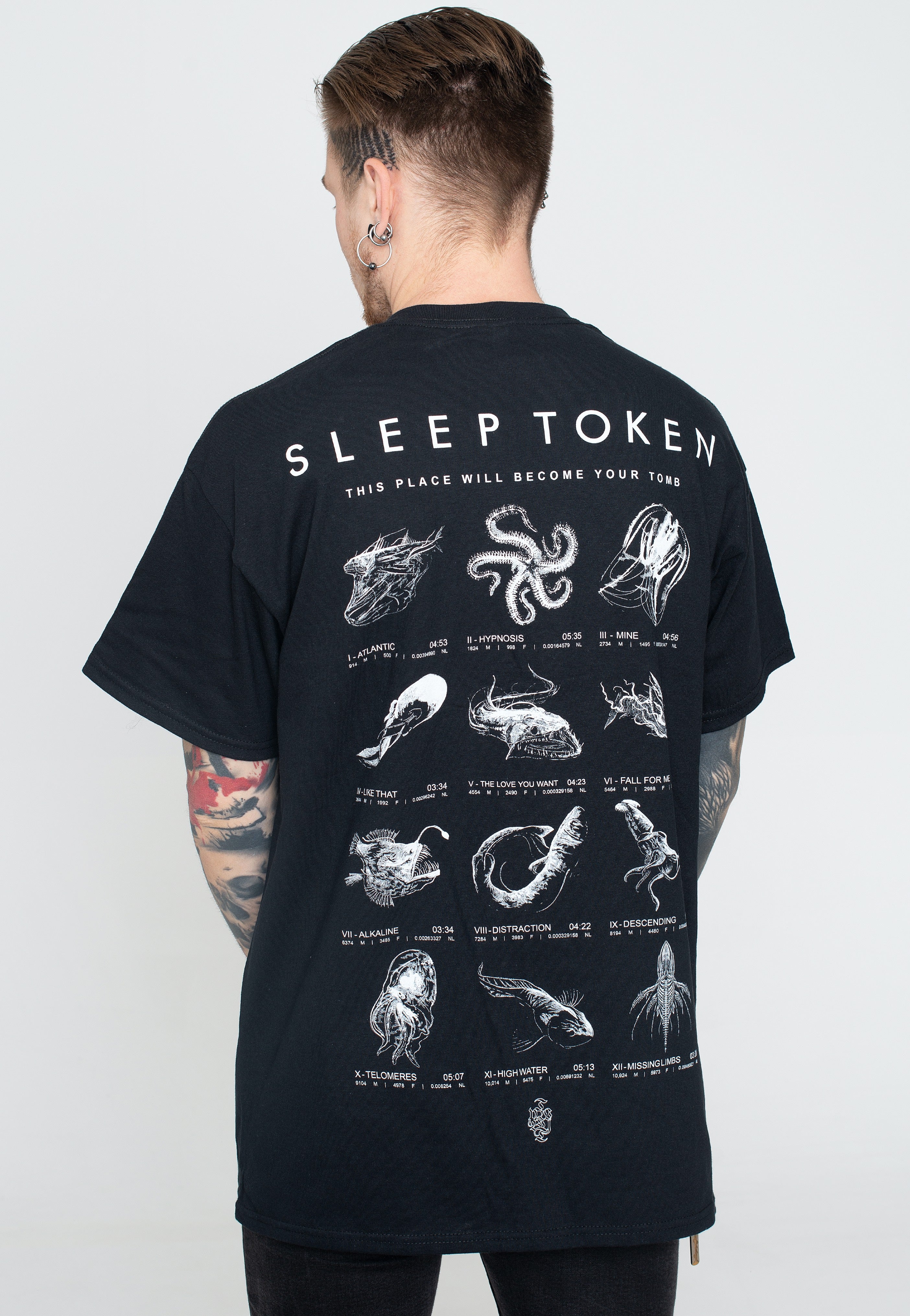 Sleep Token - Depth Chart - T-Shirt | Men-Image