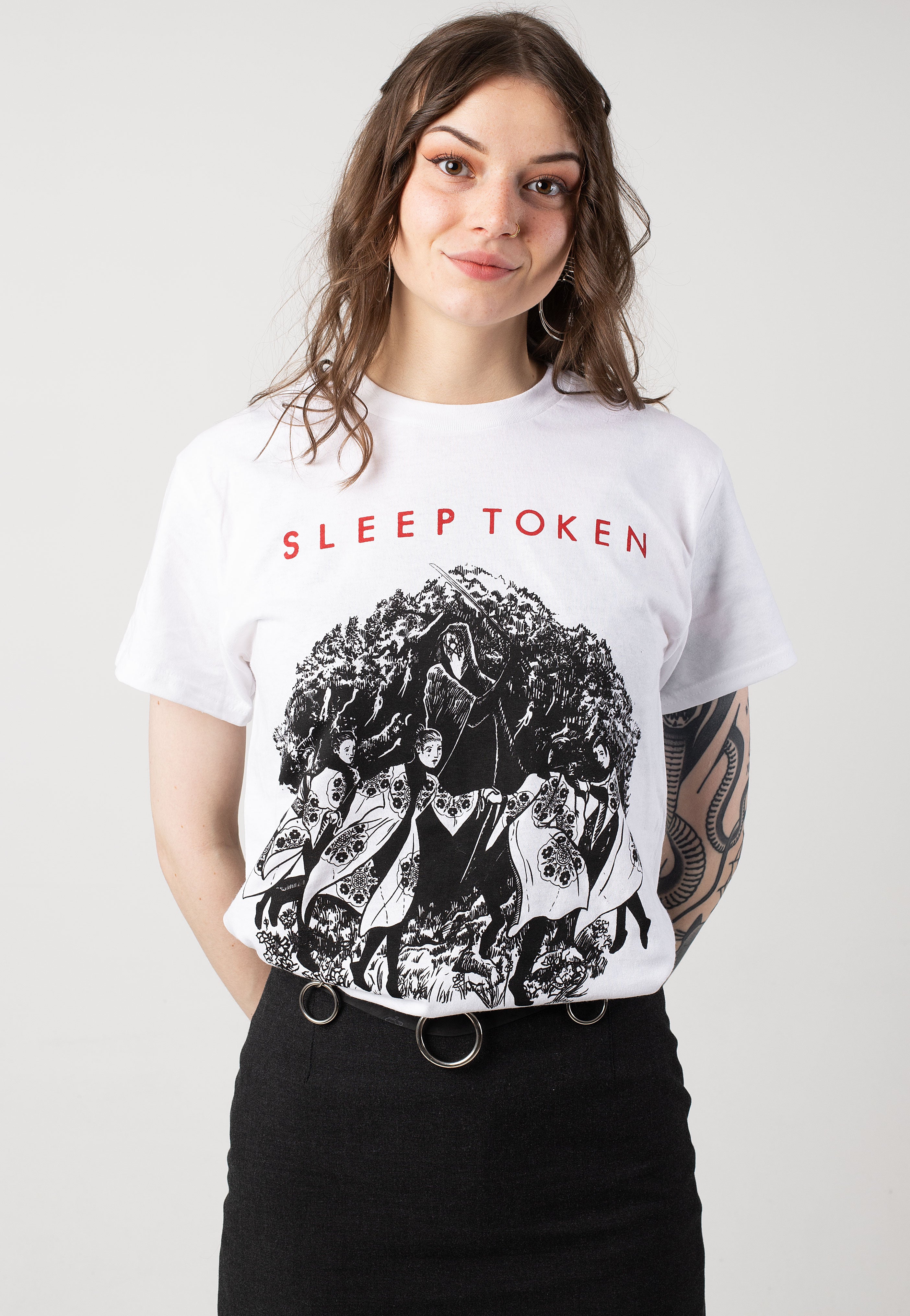 Sleep Token - Love You Want White - T-Shirt | Women-Image