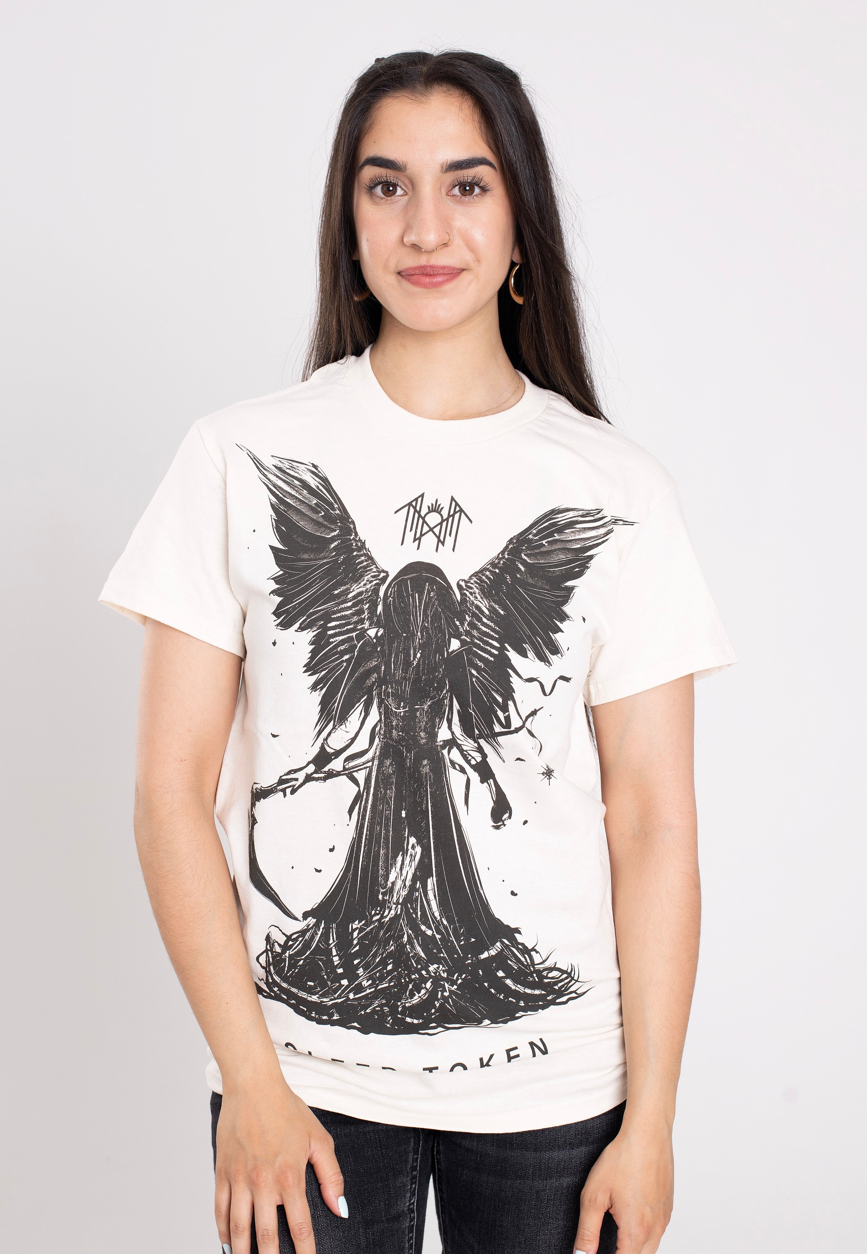 Sleep Token - Reaper Angel Natural - T-Shirt | Women-Image