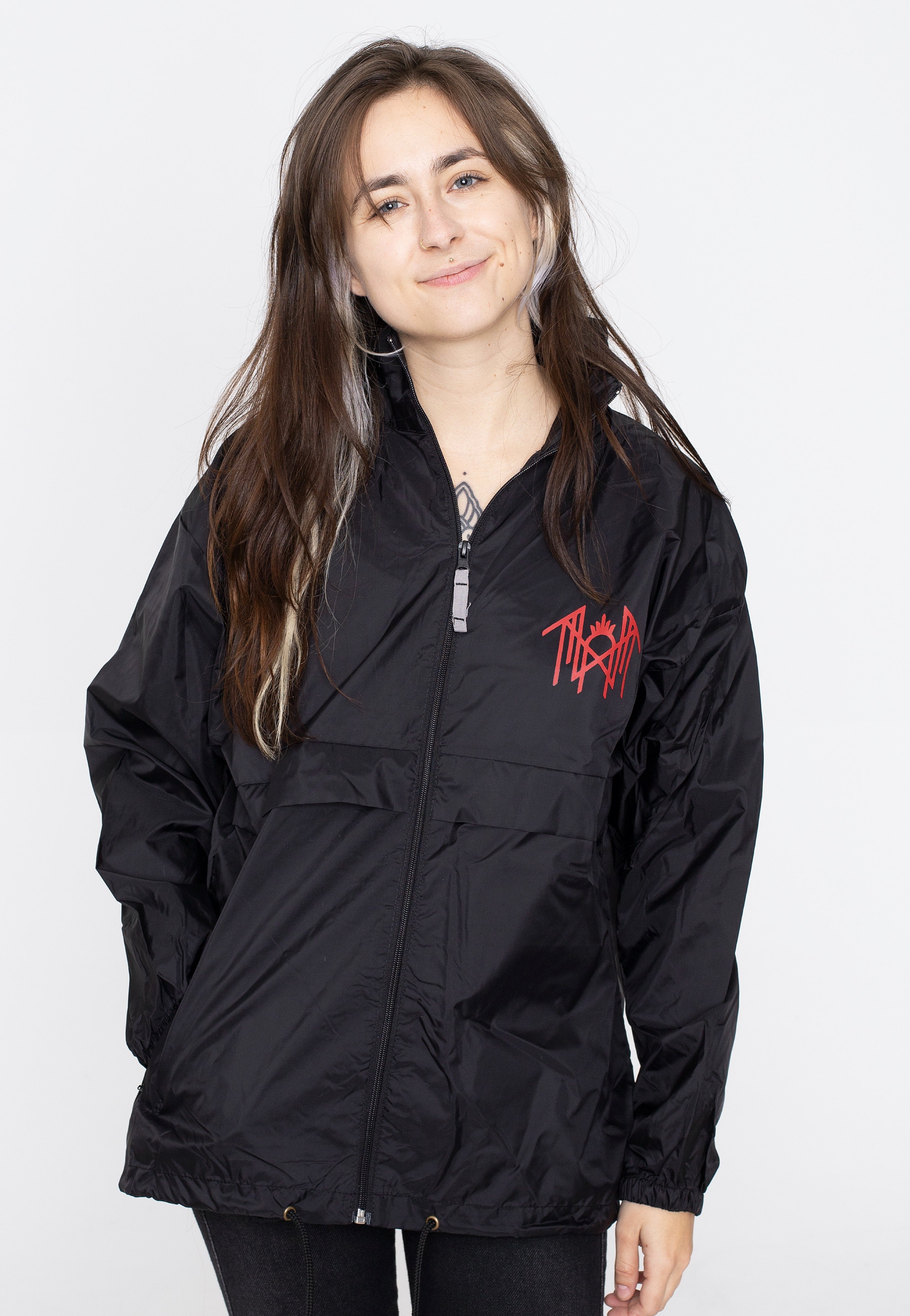 Sleep Token - Red Emblem - Windbreaker | Women-Image