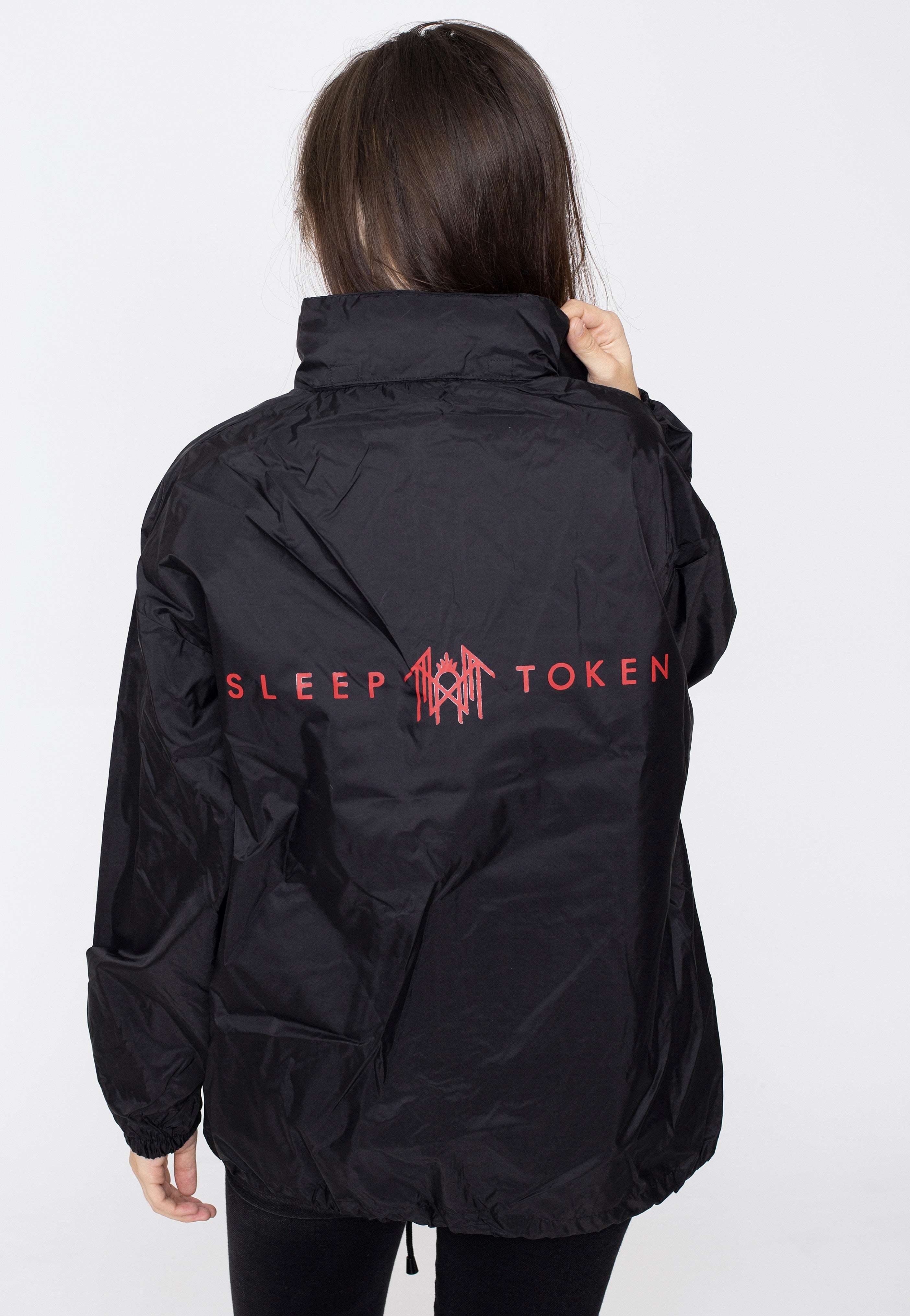 Sleep Token - Red Emblem - Windbreaker | Women-Image