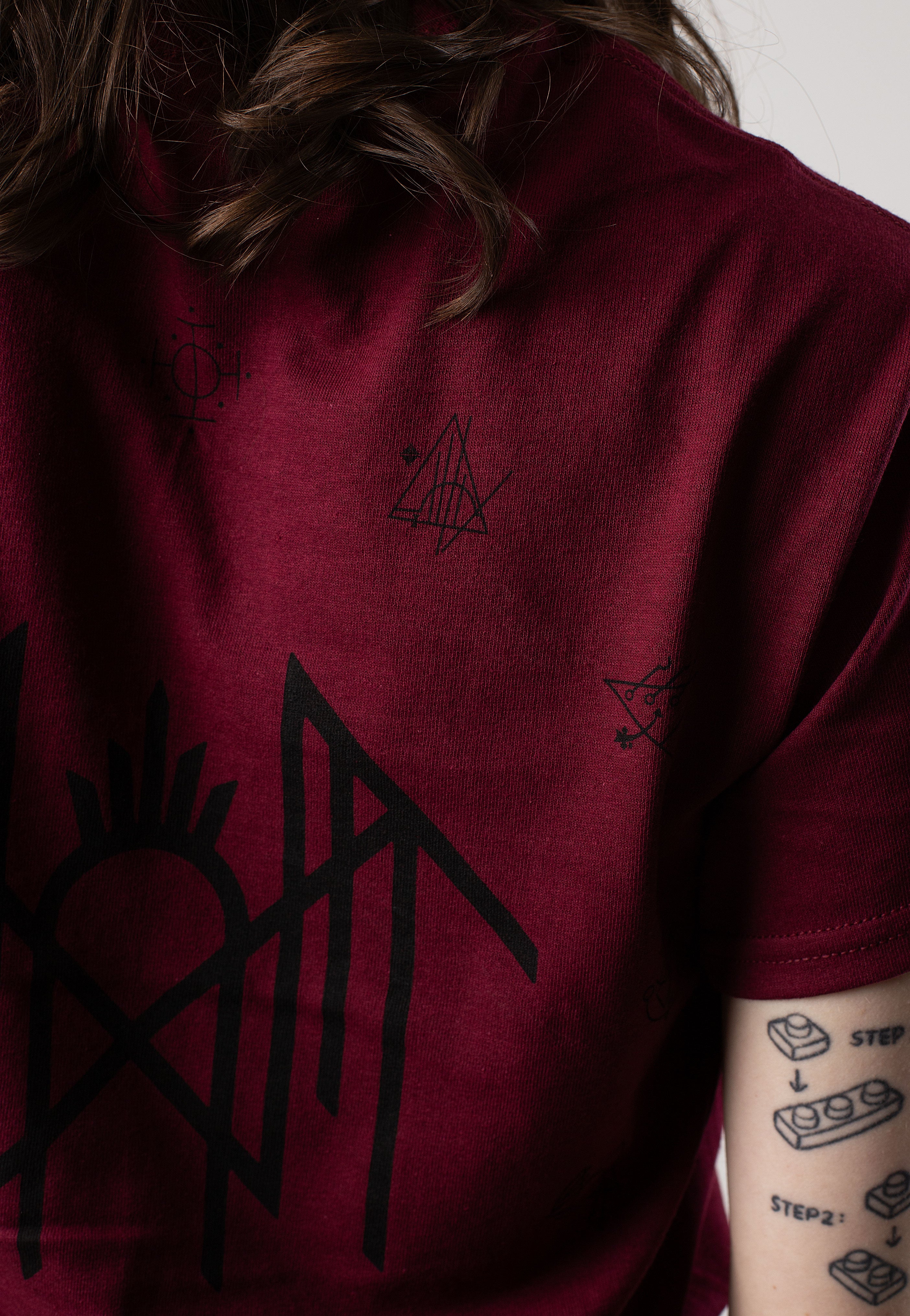 Sleep Token - Runes Maroon - T-Shirt | Women-Image