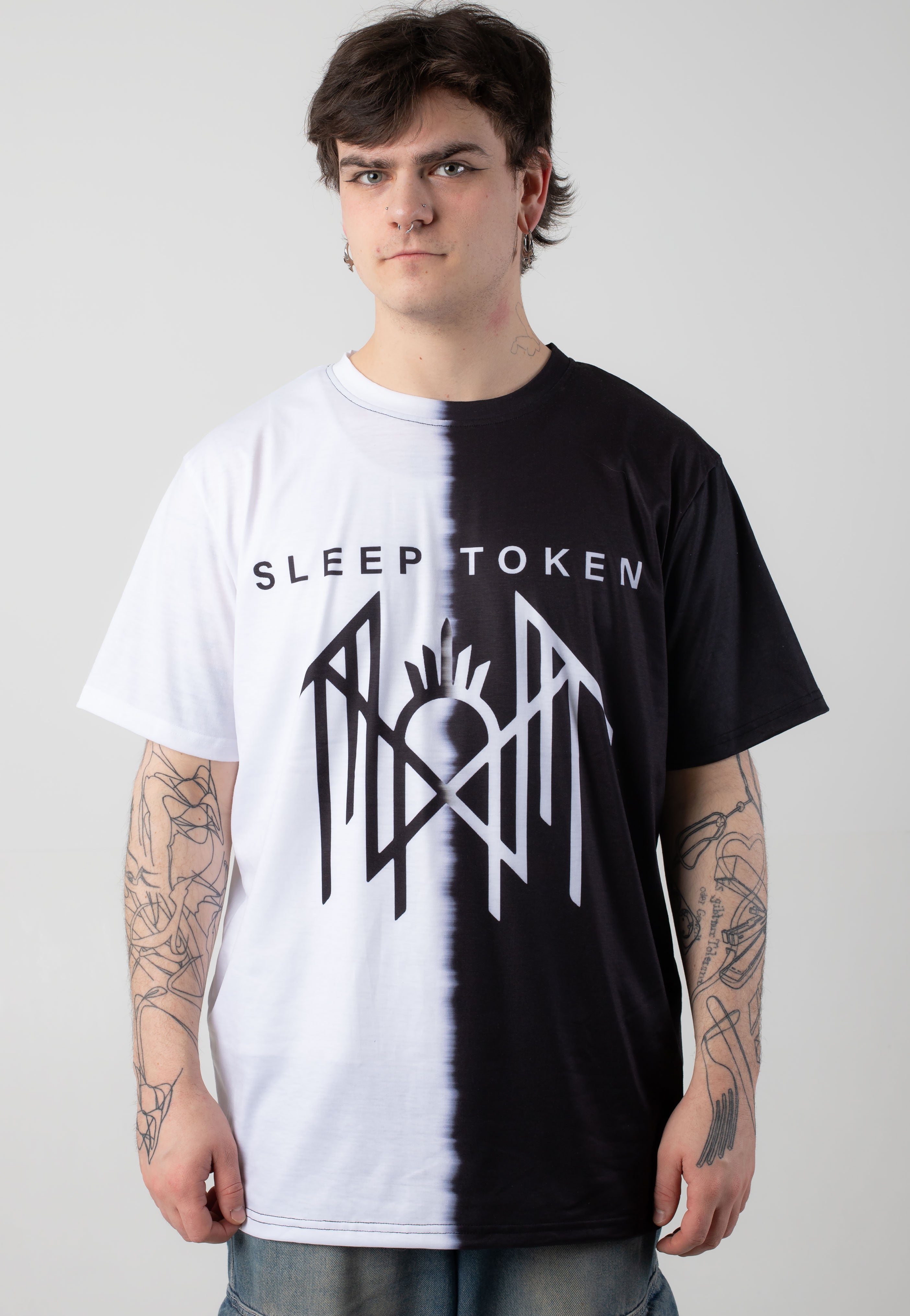 Sleep Token - Symbol White/Black - T-Shirt | Men-Image