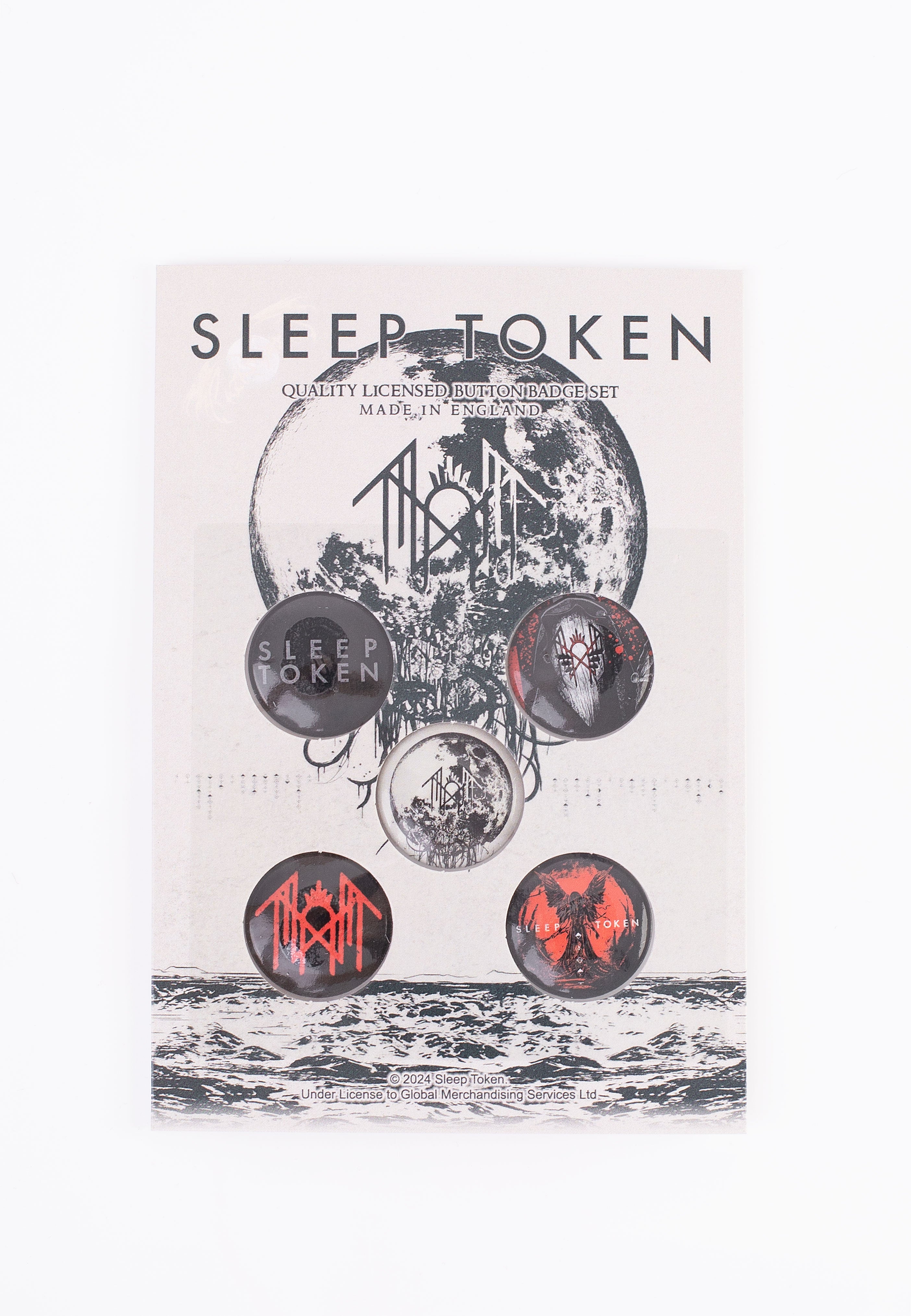 Sleep Token - Take Me Back To Eden - Button | Neutral-Image