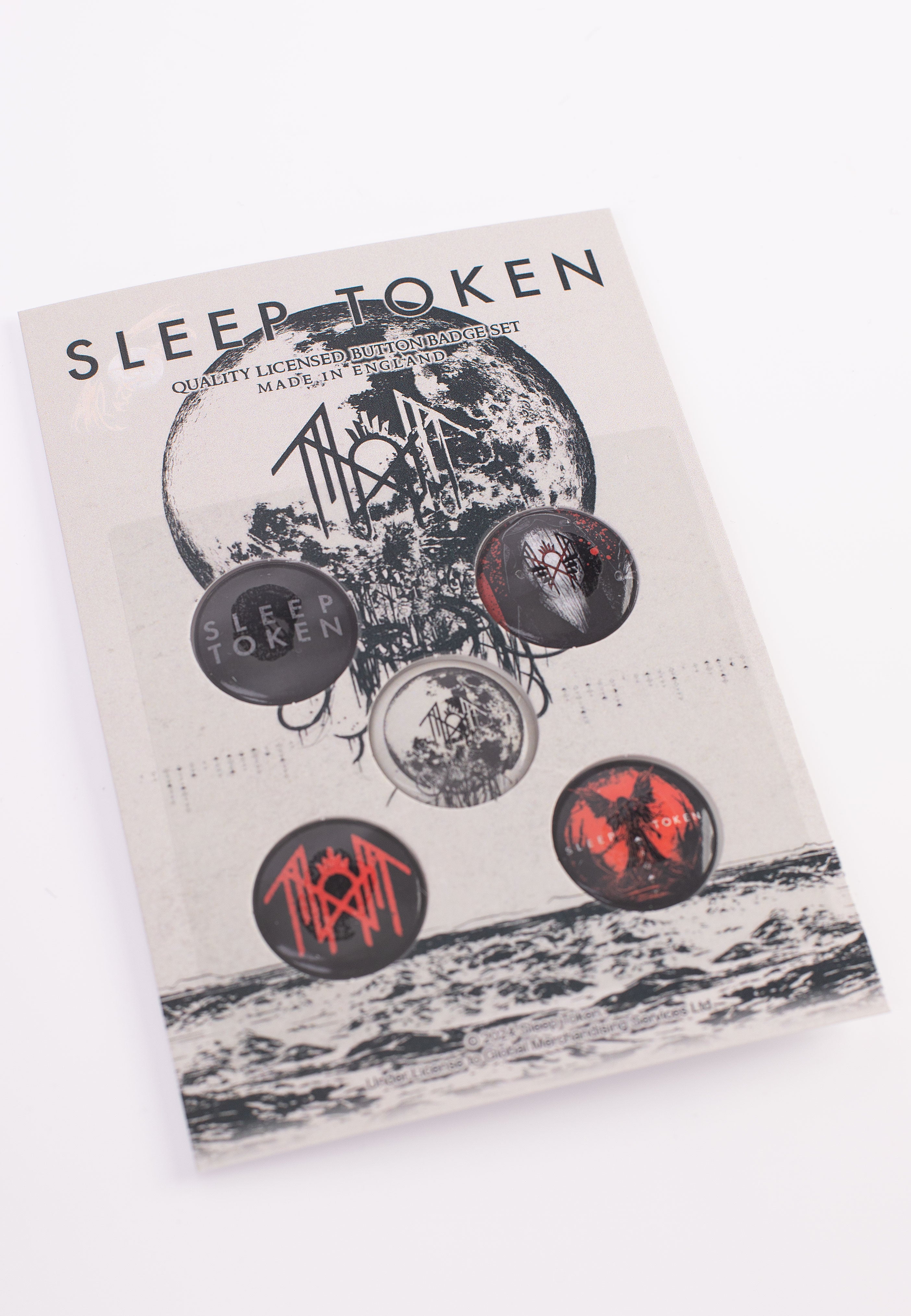 Sleep Token - Take Me Back To Eden - Button | Neutral-Image