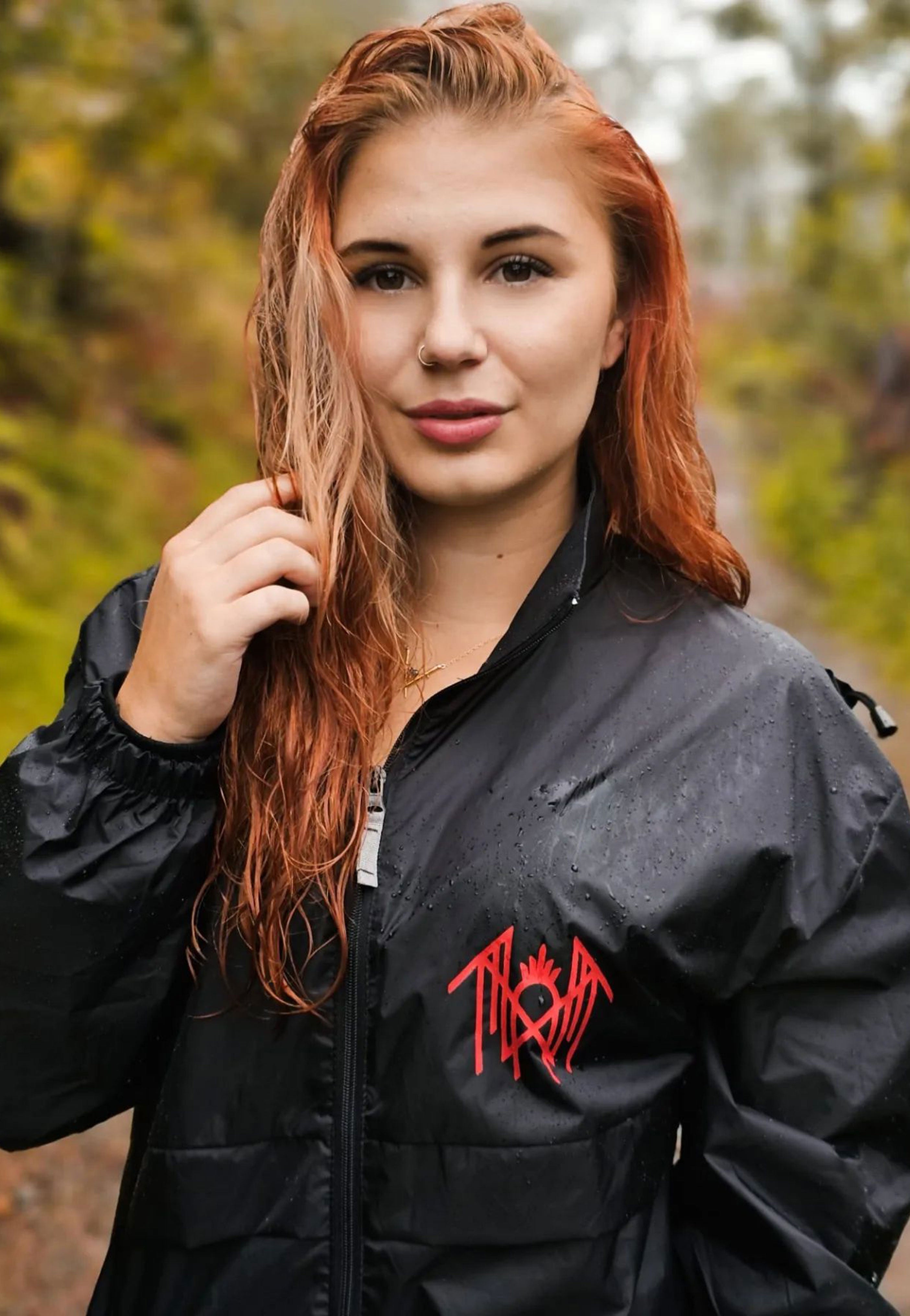 Sleep Token - Red Emblem - Windbreaker | Women-Image