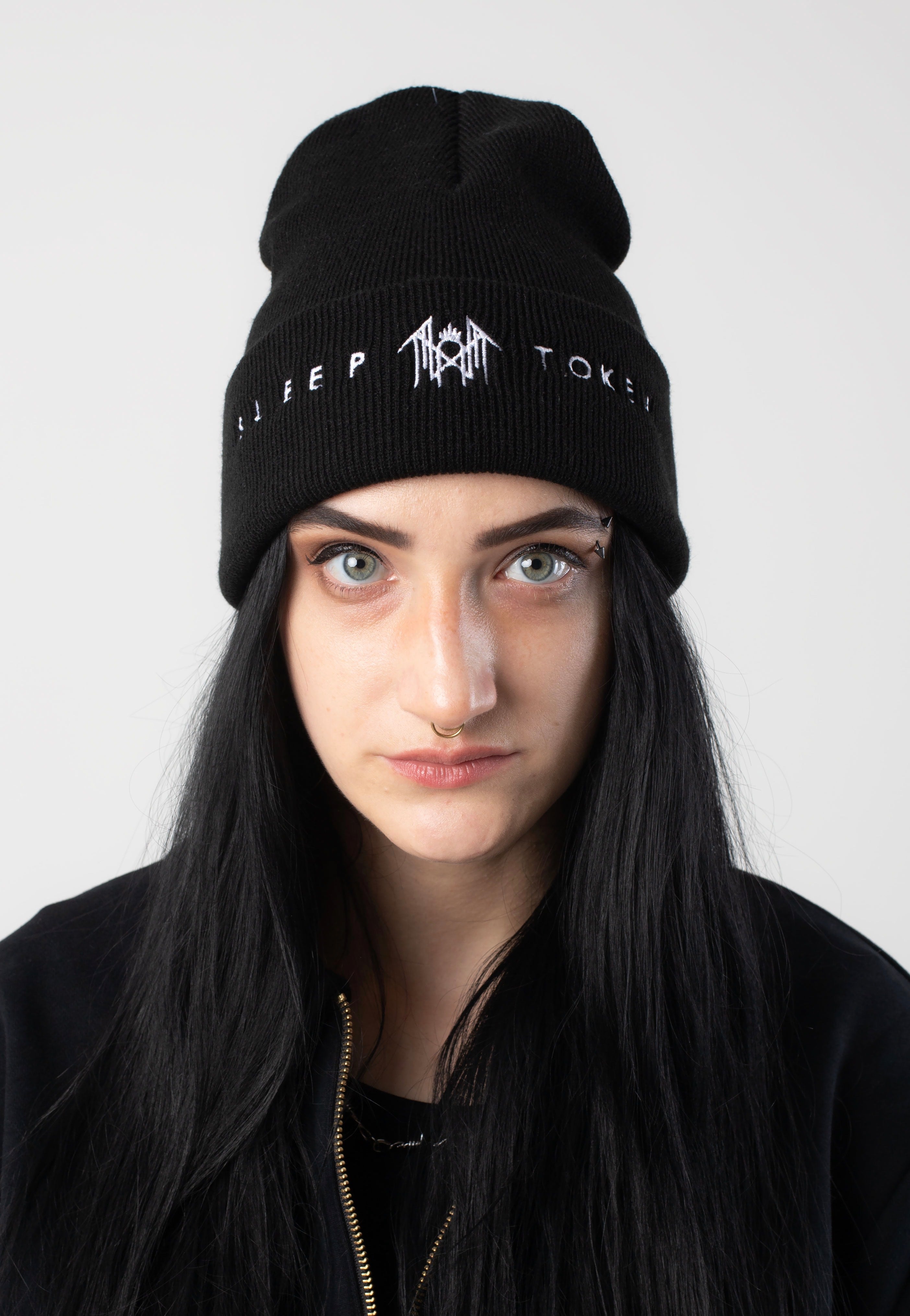 Sleep Token - Watcher Logo Long - Beanie | Neutral-Image