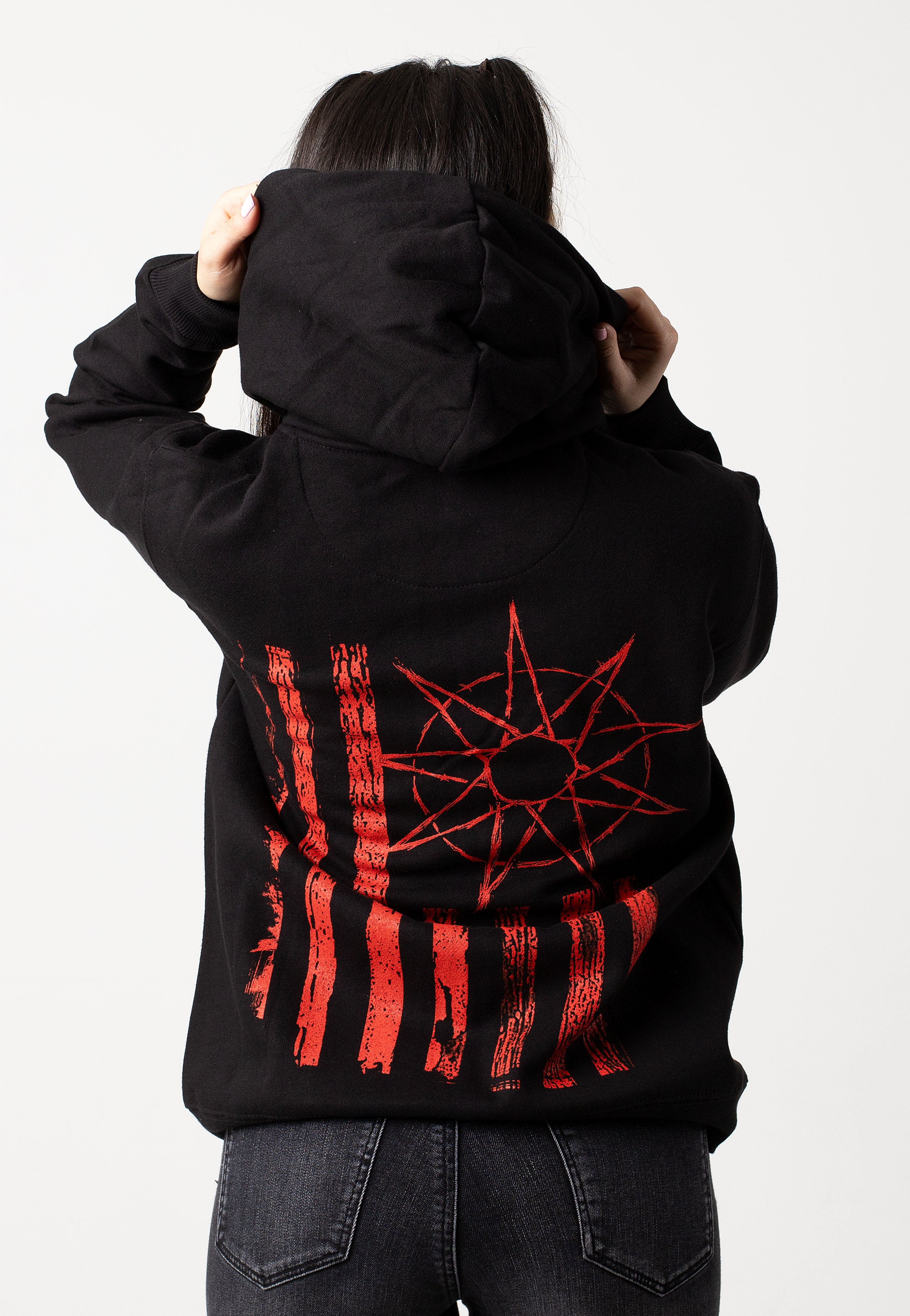 Slipknot - 9 Point Flag - Zipper | Women-Image