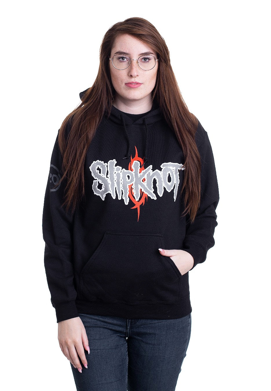 Slipknot - 20th Anniversary Barcode - Hoodie | Women-Image