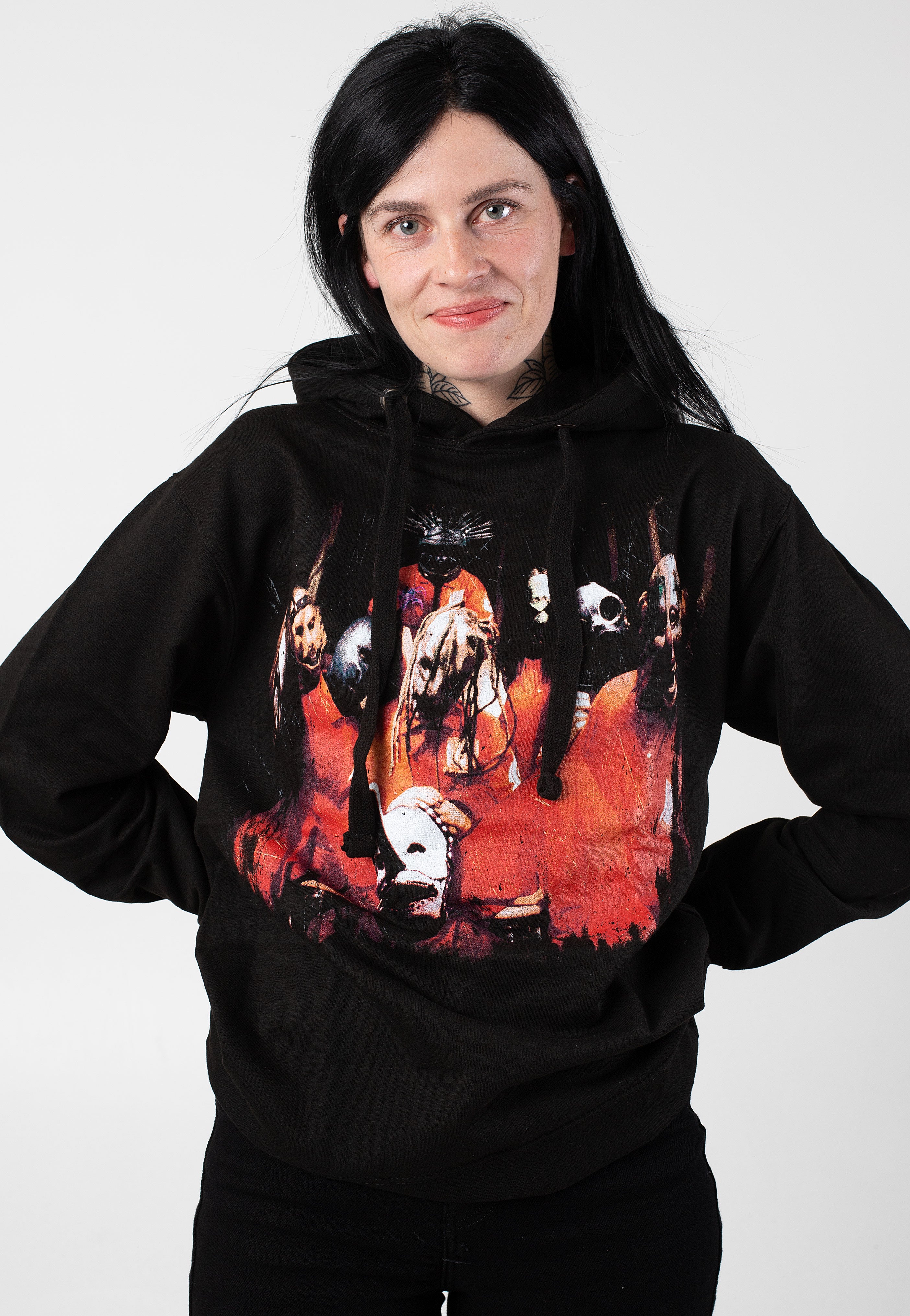 Slipknot - Album Cover 1999 - Hoodie | Women-Image