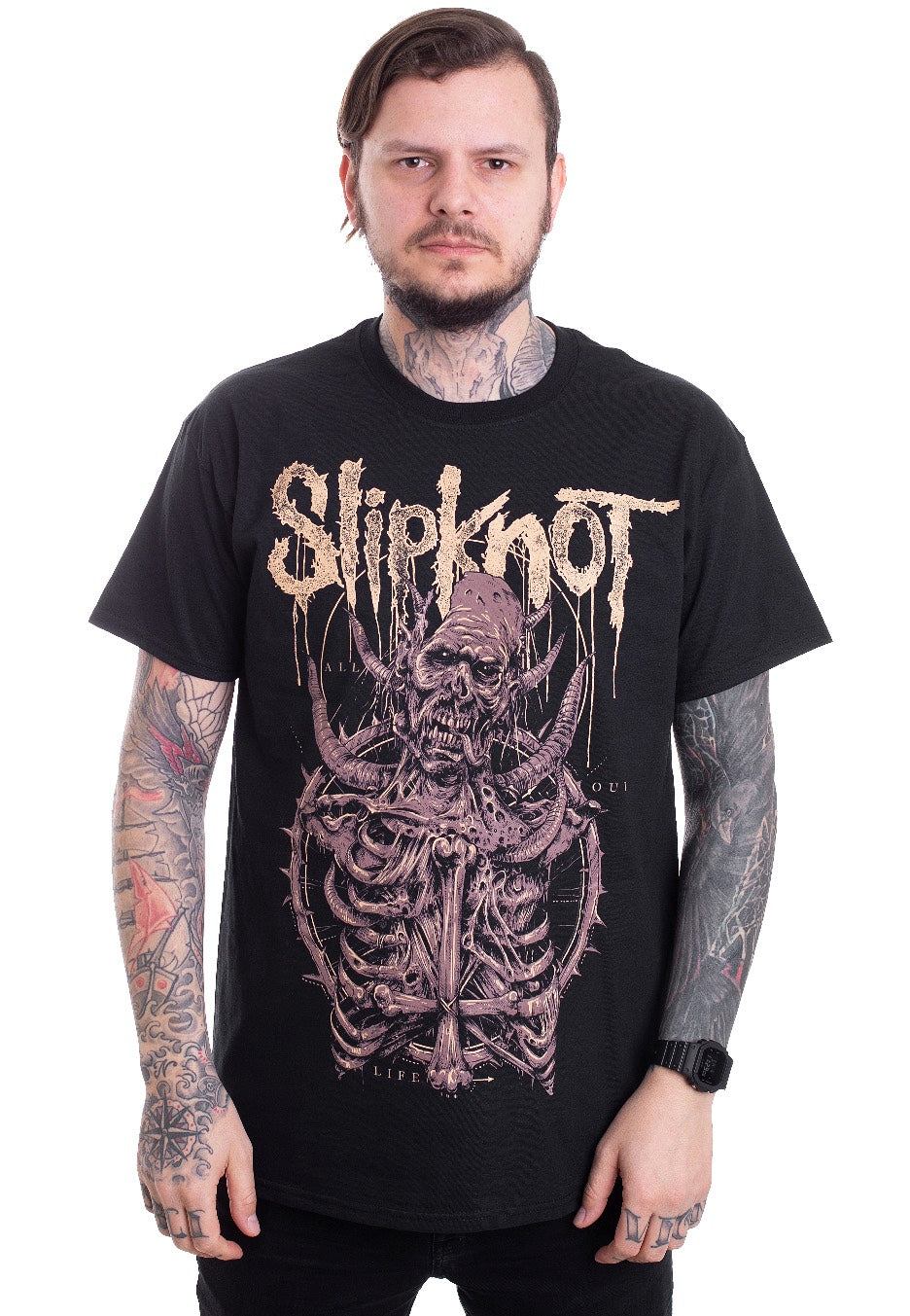 Slipknot - All Out Life Skeleton - T-Shirt | Men-Image