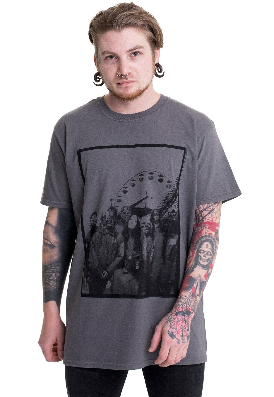 Slipknot - Amusement Park Grey - T-Shirt | Men-Image