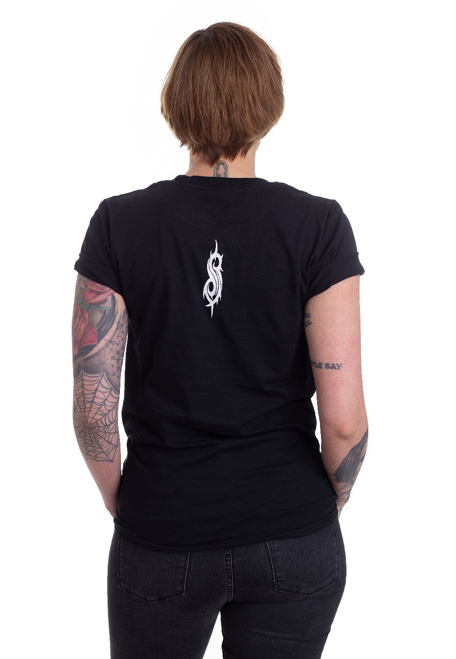 Slipknot - Black & White Devil Single - T-Shirt | Women-Image