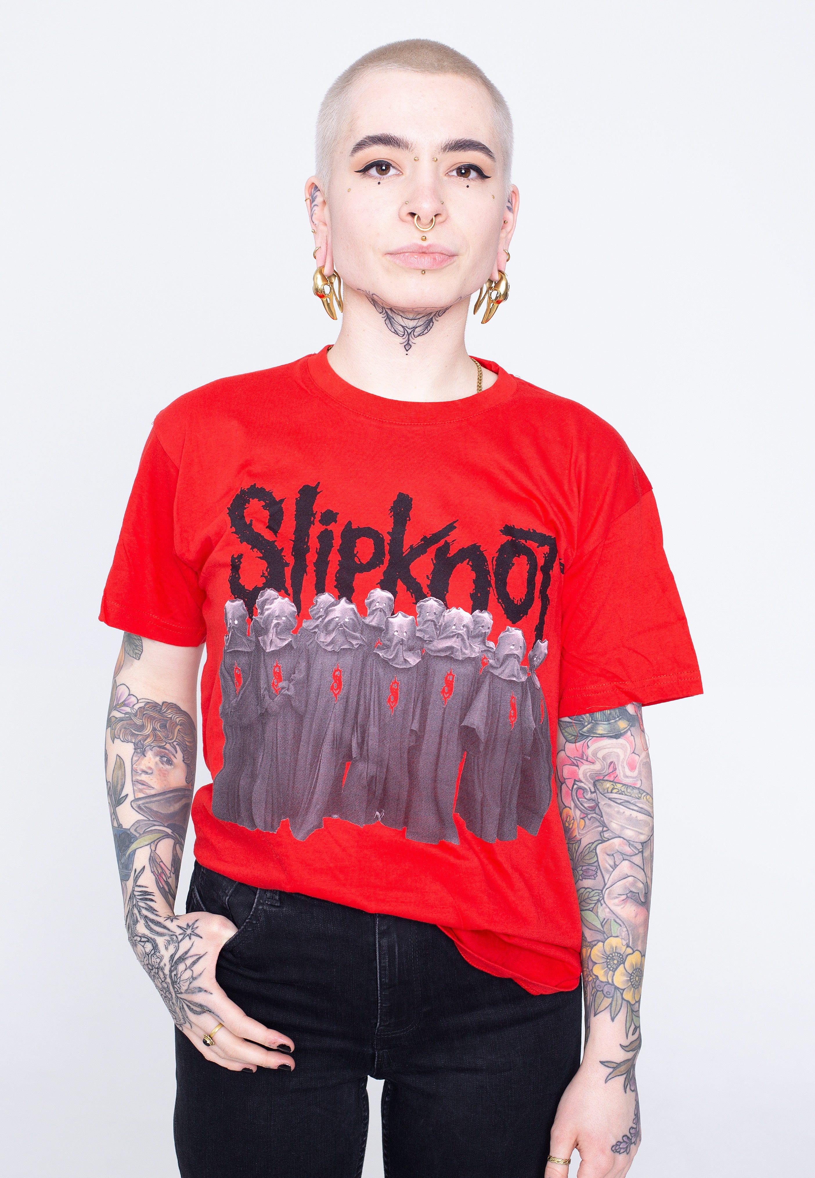 Slipknot - Choir Red - T-Shirt | Women-Image