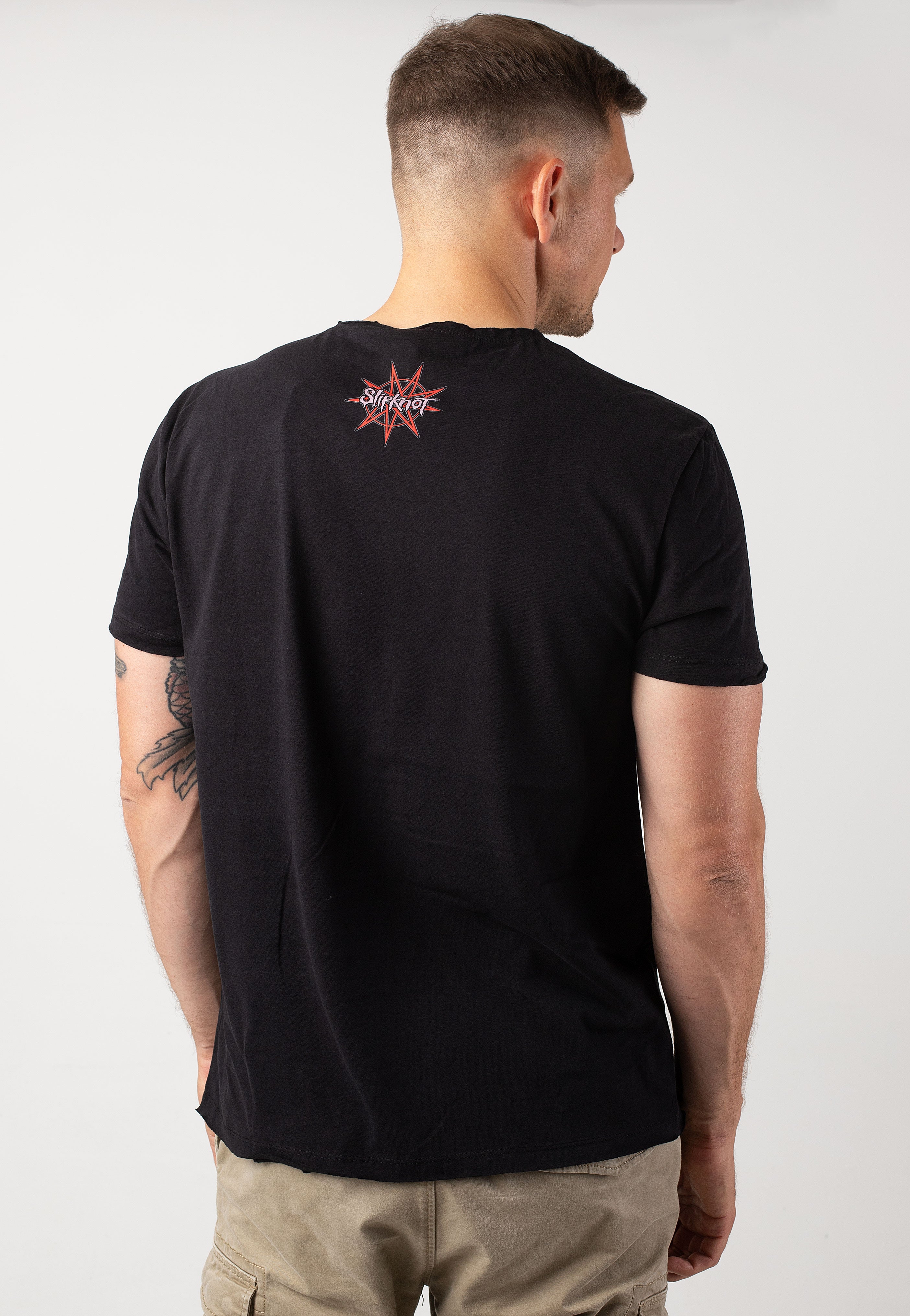 Slipknot - Des Moines Charcoal - T-Shirt | Men-Image