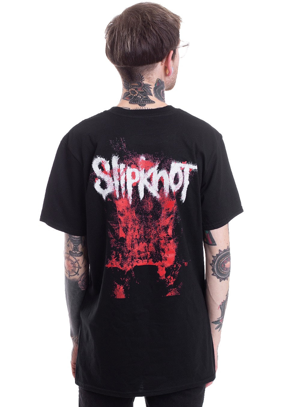 Slipknot - Devil Single Logo Blur - T-Shirt | Men-Image