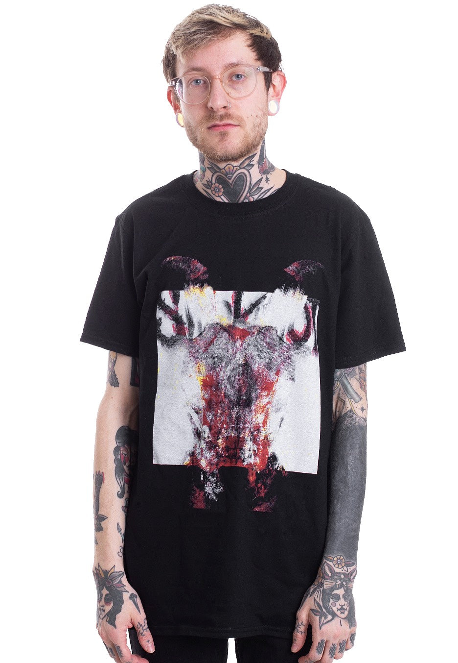 Slipknot - Devil Single Logo Blur - T-Shirt | Men-Image