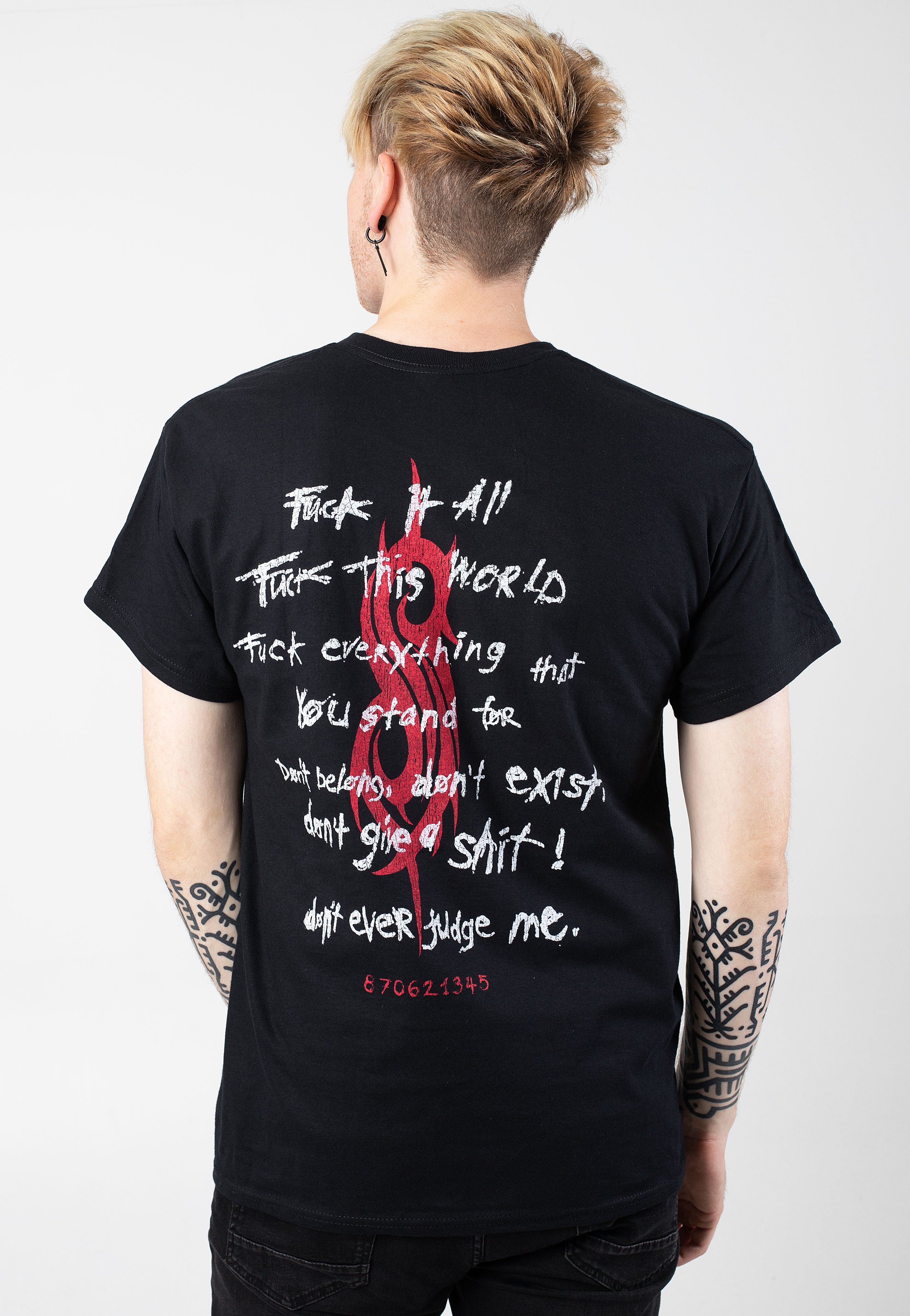 Slipknot - Fuck It All - T-Shirt | Men-Image