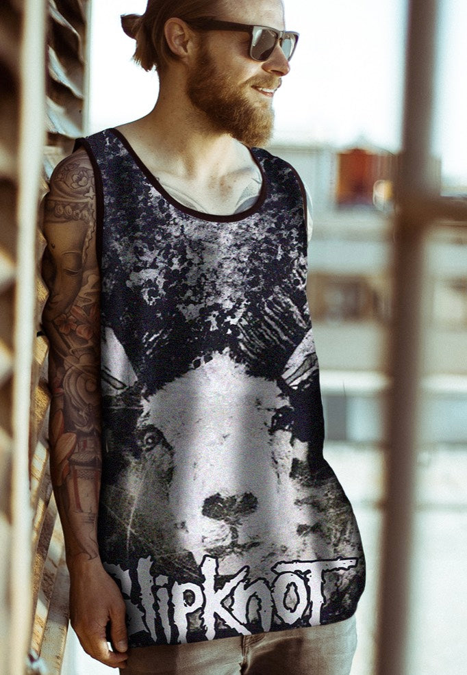 Slipknot - Etched Goat Allover - Tank | Men-Image