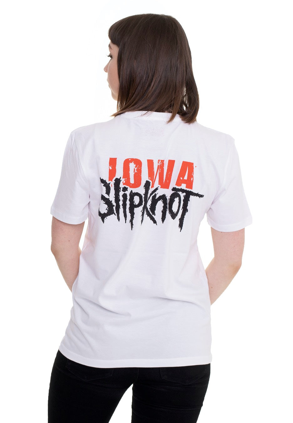 Slipknot - Iowa Goat Shadow White - T-Shirt | Women-Image