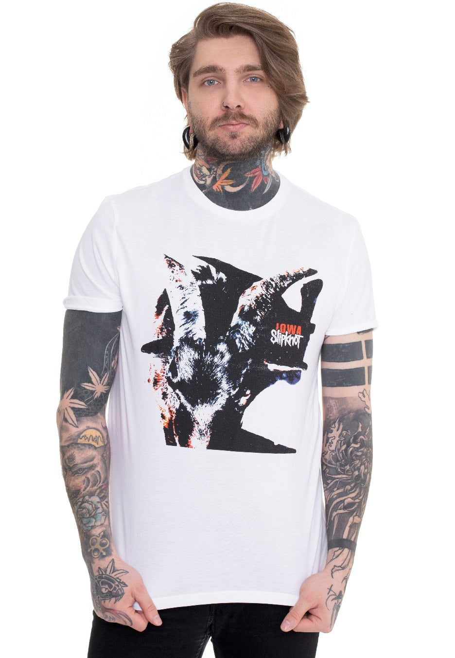 Slipknot - Iowa Goat Shadow White - T-Shirt | Men-Image