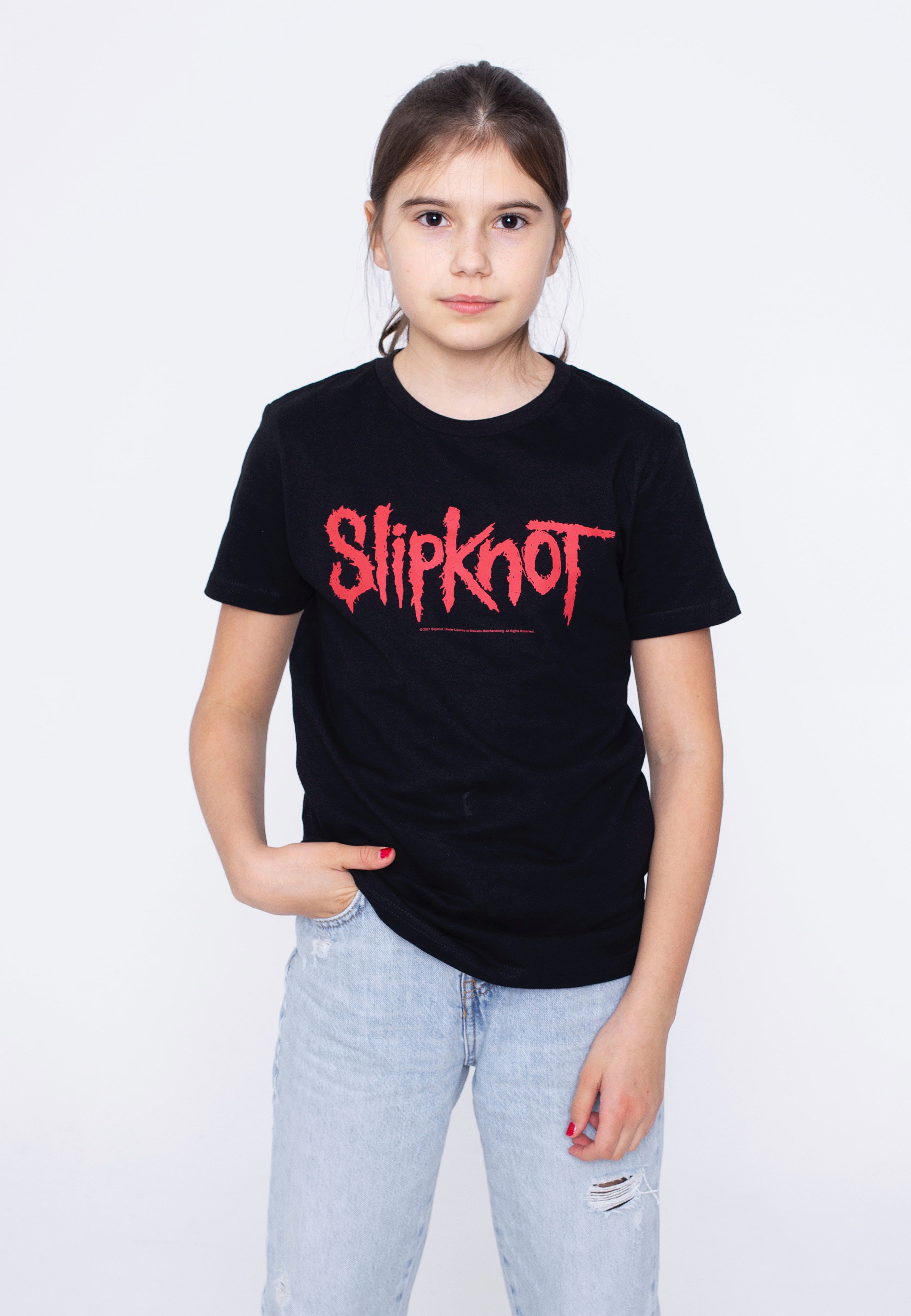 Slipknot - Logo Kids Black/Red - T-Shirt | Men-Image